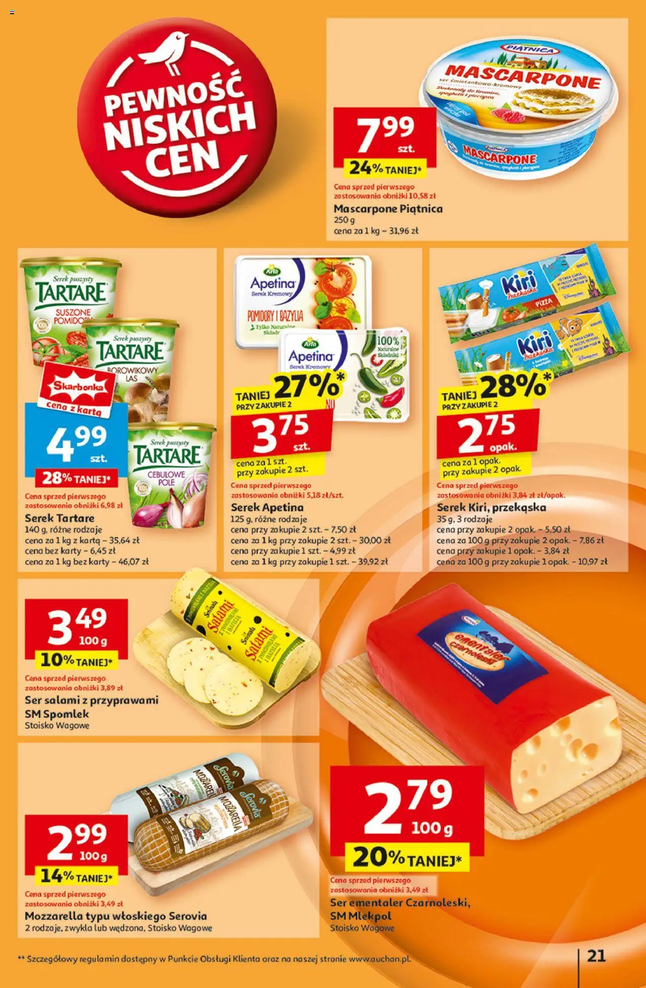 Auchan Pewność Niskich Cen Hipermarket Gazetka  od  27.03.2025 do 02.04.2025 strona 22