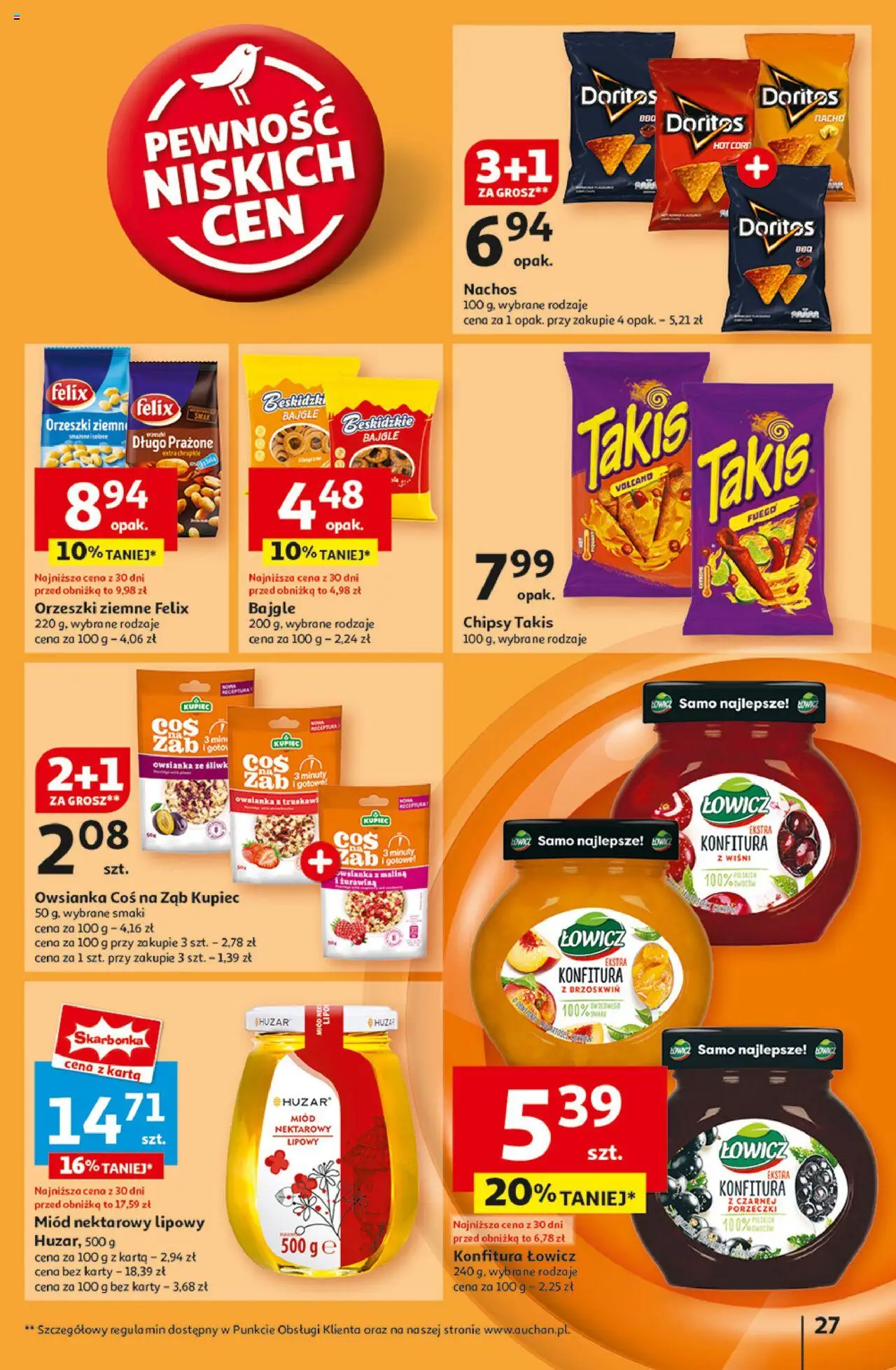 Auchan Pewność Niskich Cen Hipermarket Gazetka  od  27.03.2025 do 02.04.2025 strona 28