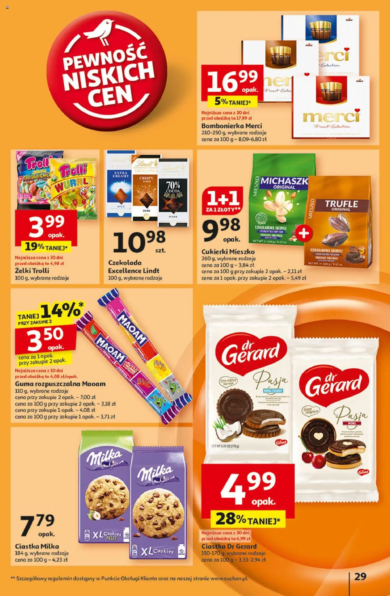 Auchan Pewność Niskich Cen Hipermarket Gazetka  od  27.03.2025 do 02.04.2025 strona 30