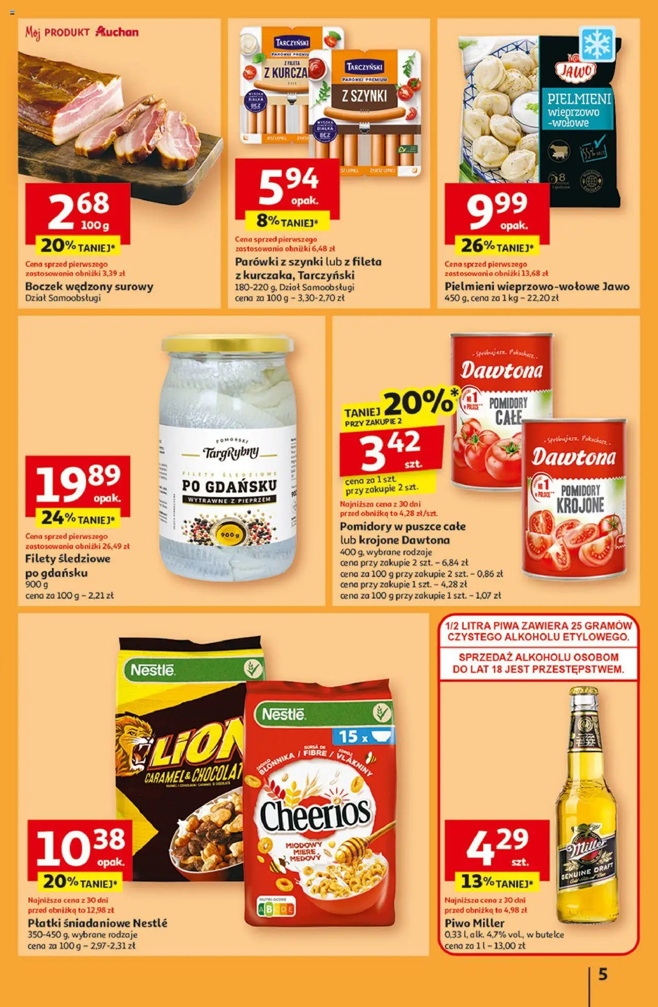 Auchan Pewność Niskich Cen Hipermarket Gazetka  od  27.03.2025 do 02.04.2025 strona 4