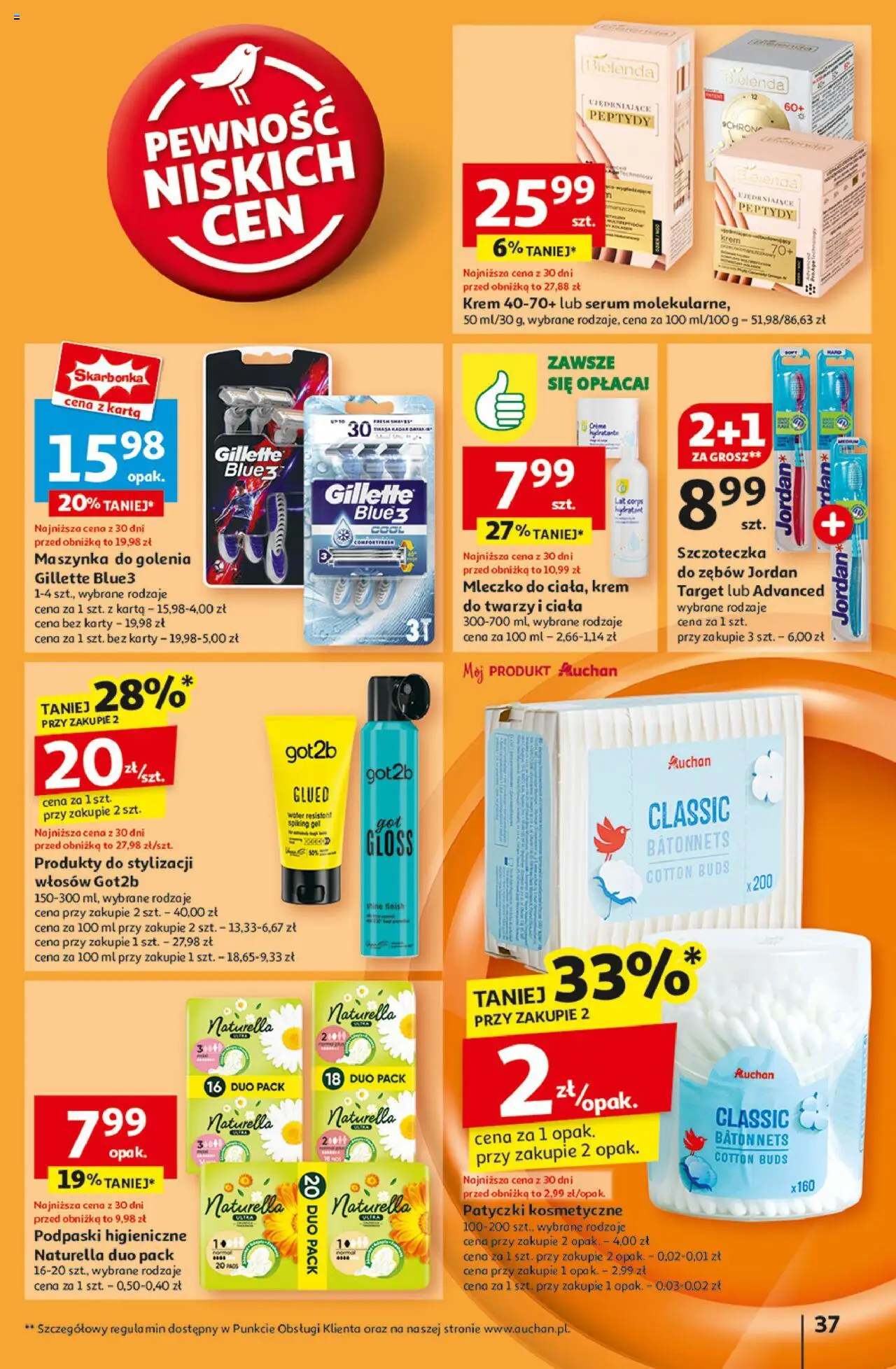 Auchan Pewność Niskich Cen Hipermarket Gazetka  od  27.03.2025 do 02.04.2025 strona 38