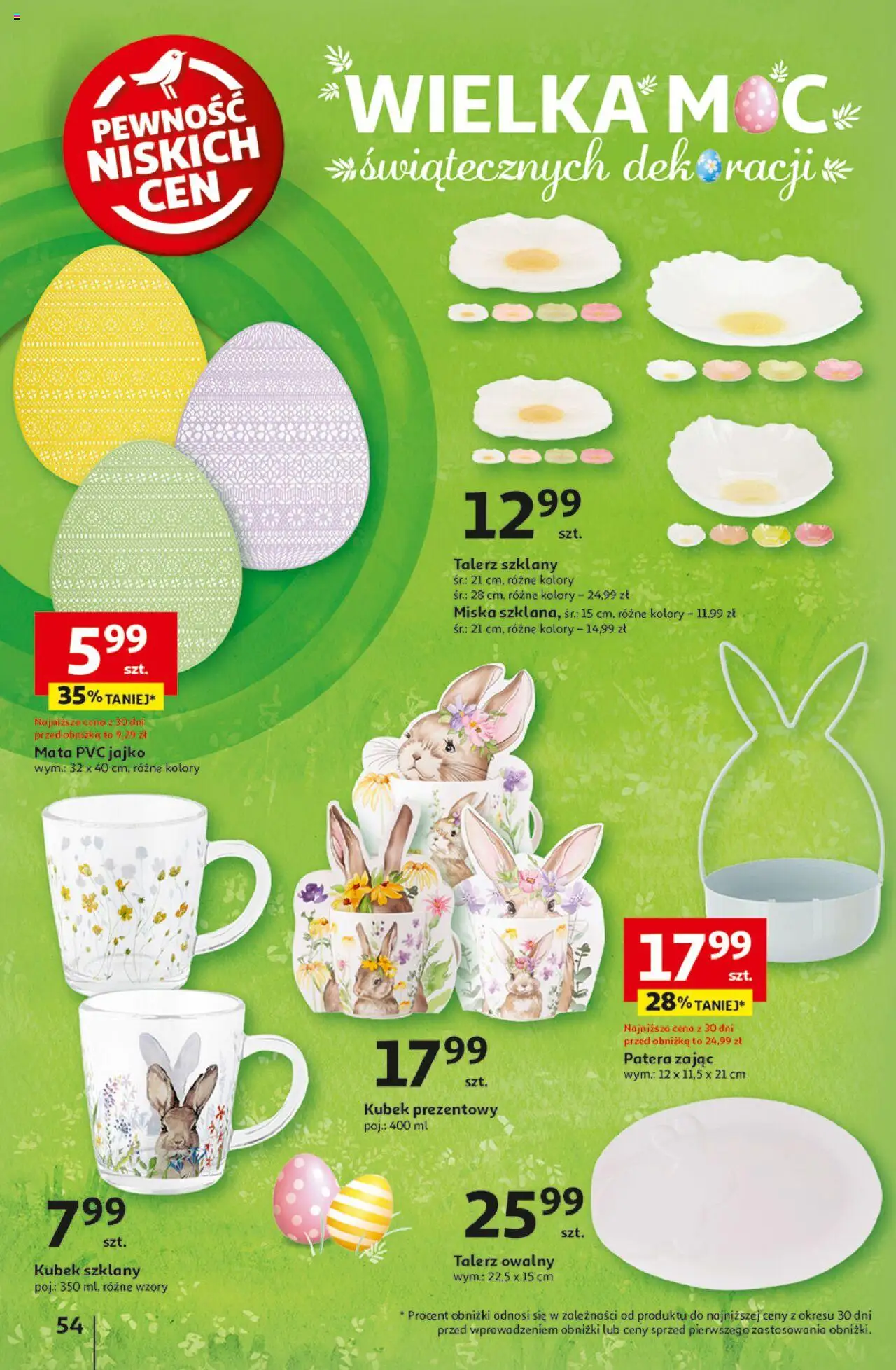 Auchan Pewność Niskich Cen Hipermarket Gazetka  od  27.03.2025 do 02.04.2025 strona 54