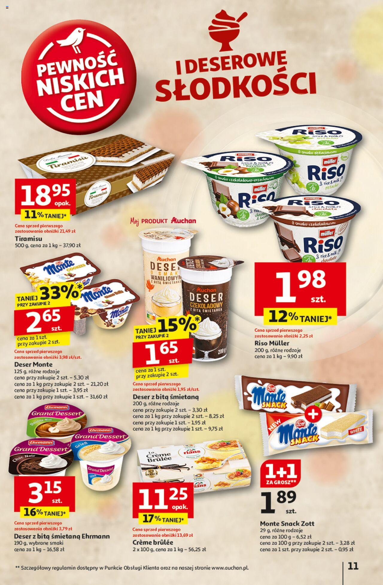 Auchan Pewność Niskich Cen Hipermarket Gazetka ważna od 03.10.2024 do 09.10.2024 strona 13