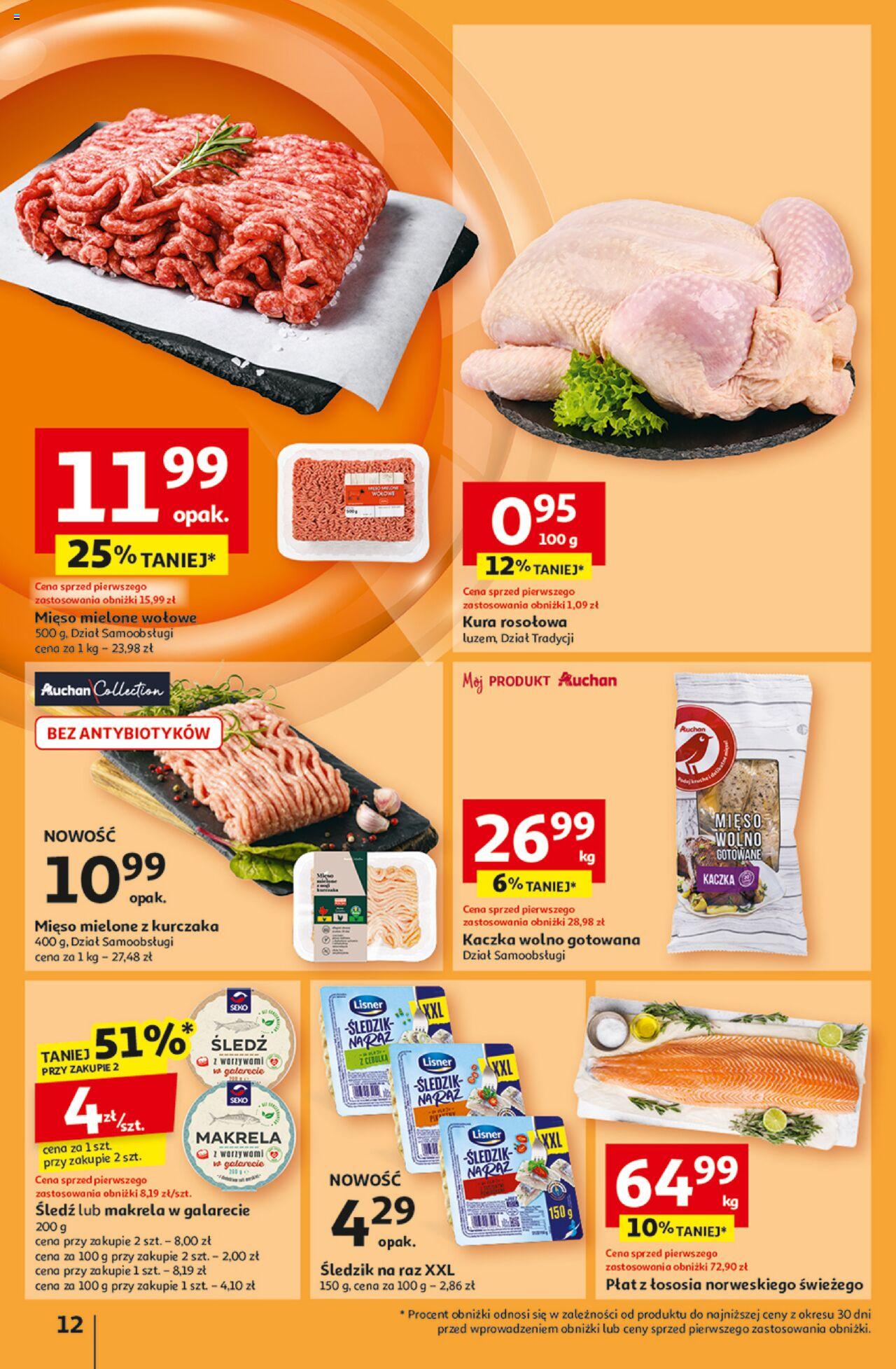 Auchan Pewność Niskich Cen Hipermarket Gazetka ważna od 03.10.2024 do 09.10.2024 strona 14