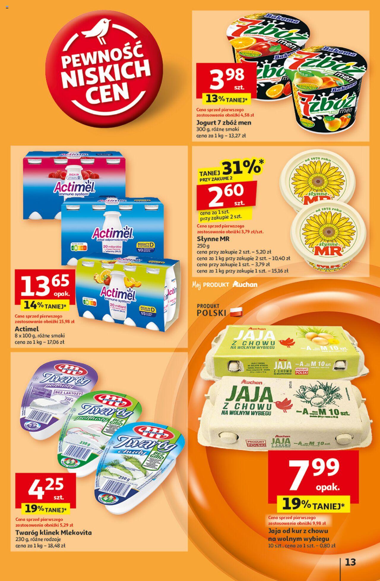 Auchan Pewność Niskich Cen Hipermarket Gazetka ważna od 03.10.2024 do 09.10.2024 strona 15