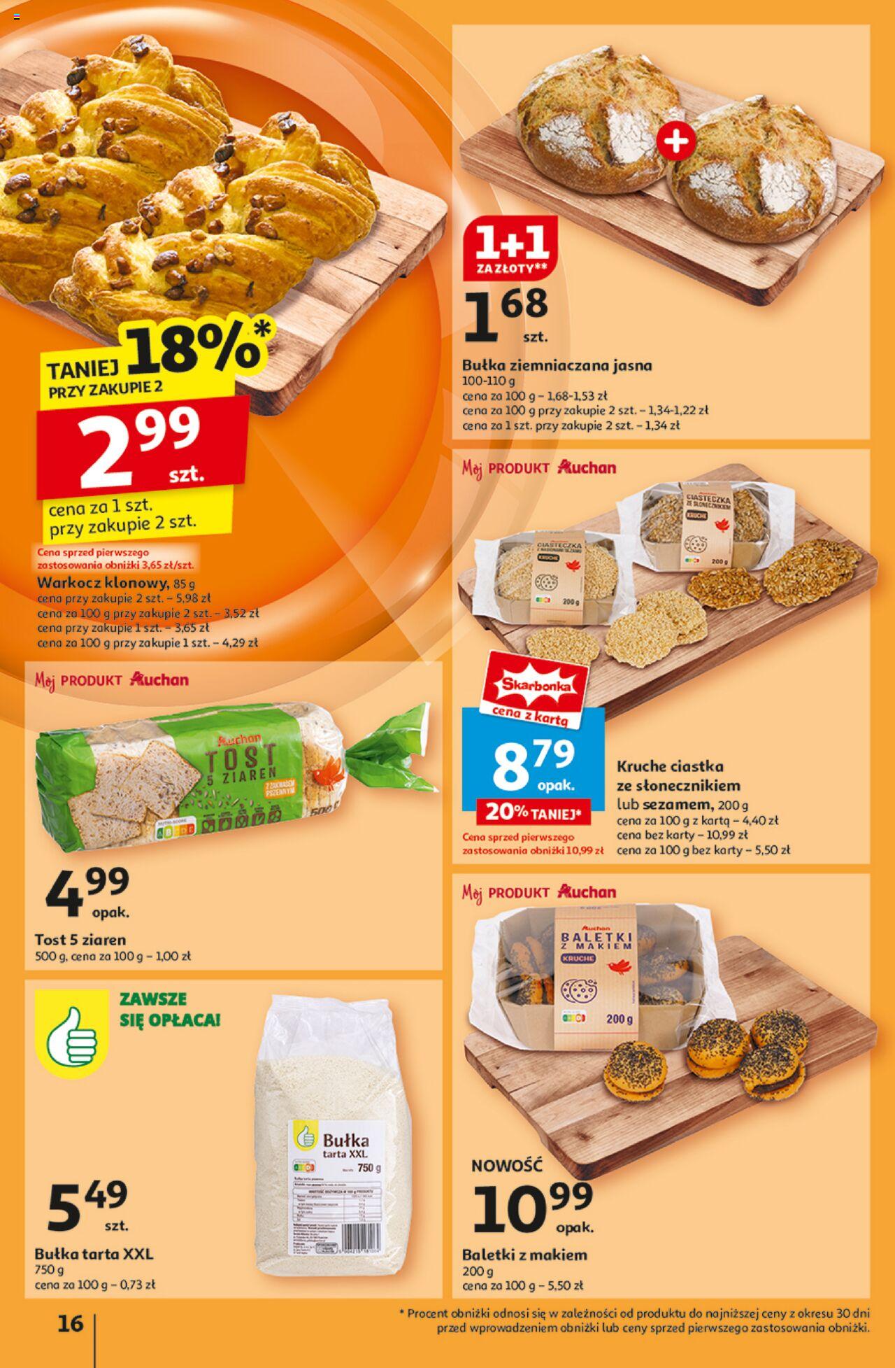 Auchan Pewność Niskich Cen Hipermarket Gazetka ważna od 03.10.2024 do 09.10.2024 strona 18