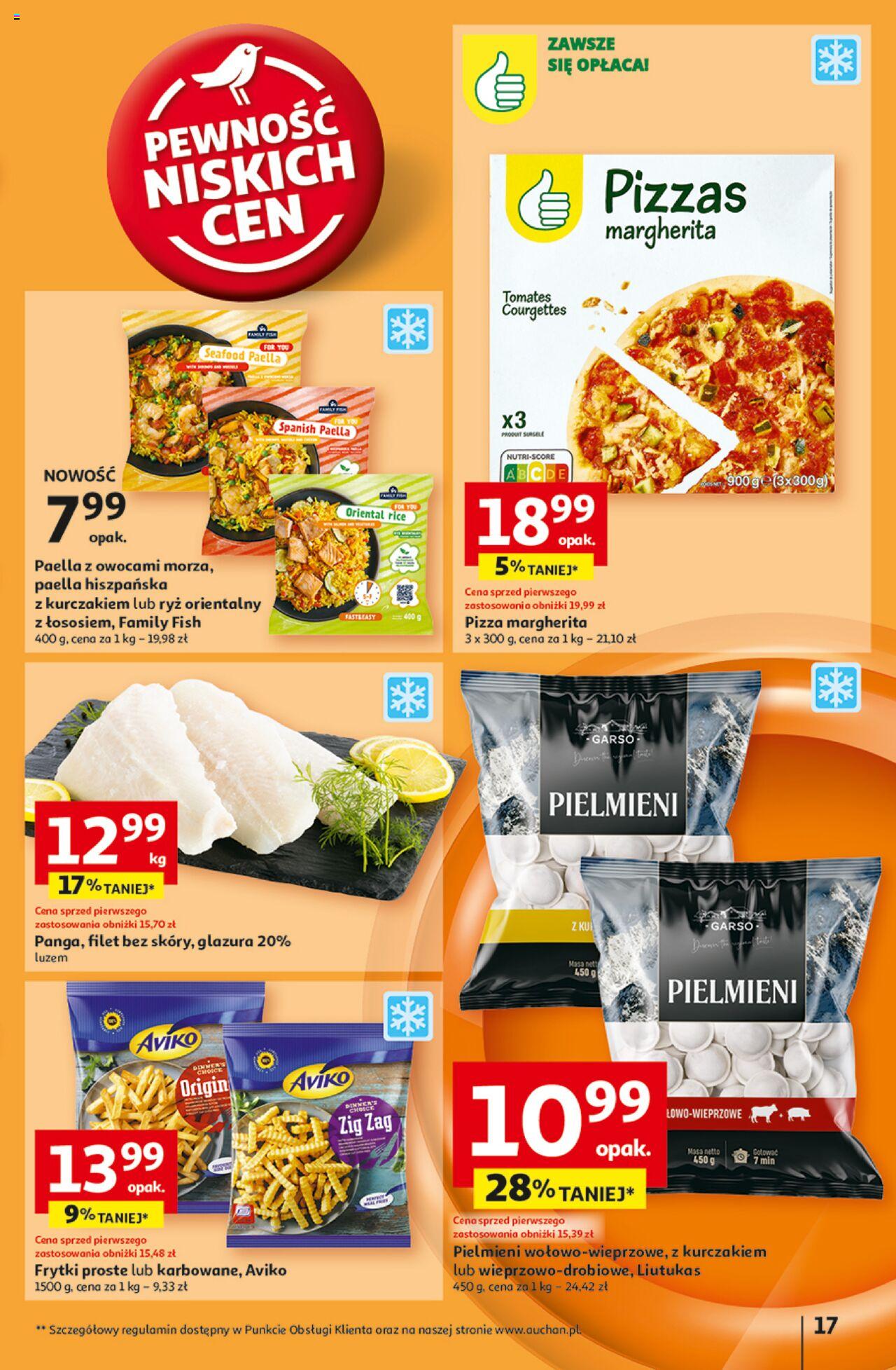 Auchan Pewność Niskich Cen Hipermarket Gazetka ważna od 03.10.2024 do 09.10.2024 strona 19