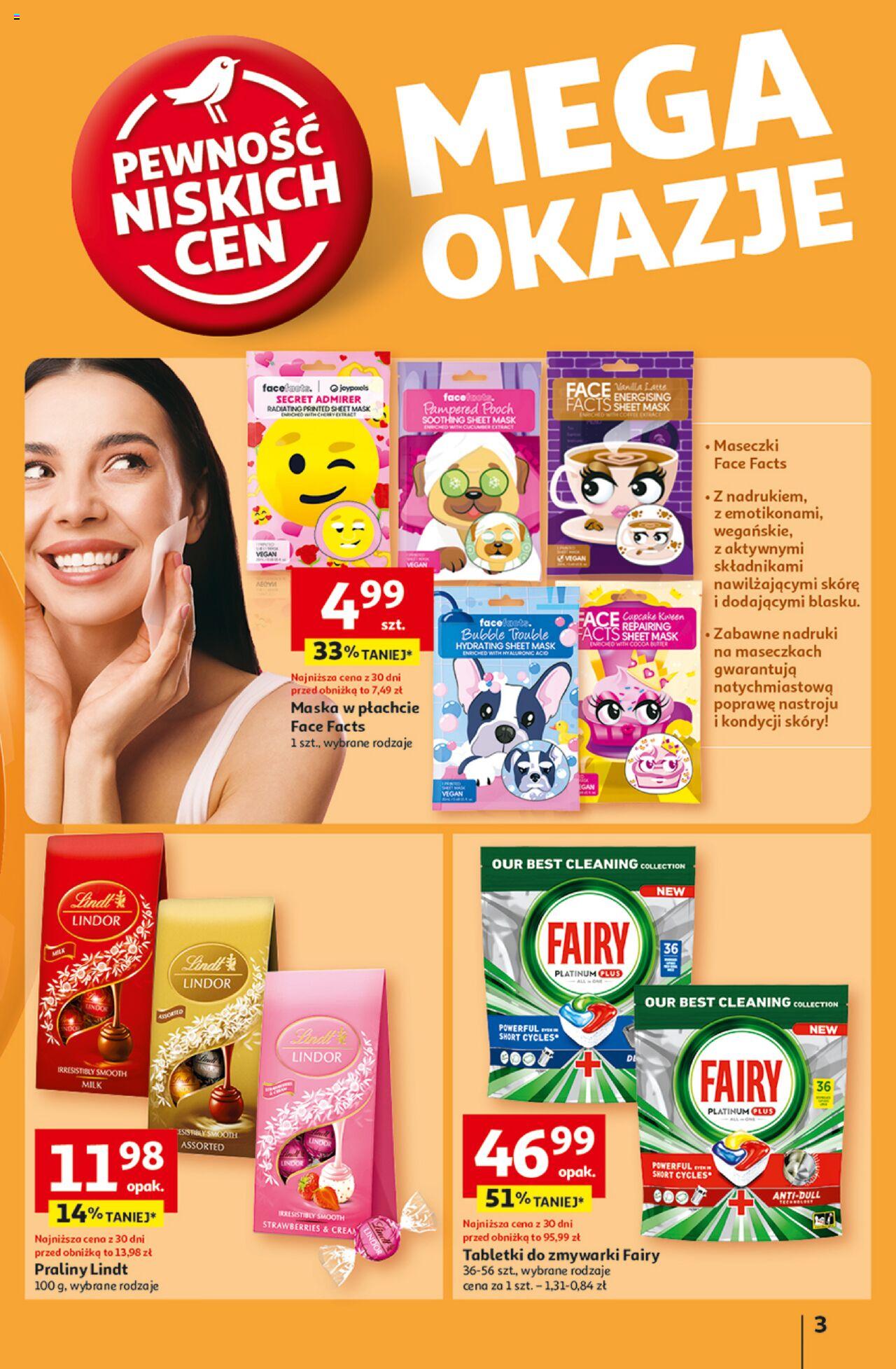 Auchan Pewność Niskich Cen Hipermarket Gazetka ważna od 03.10.2024 do 09.10.2024 strona 3