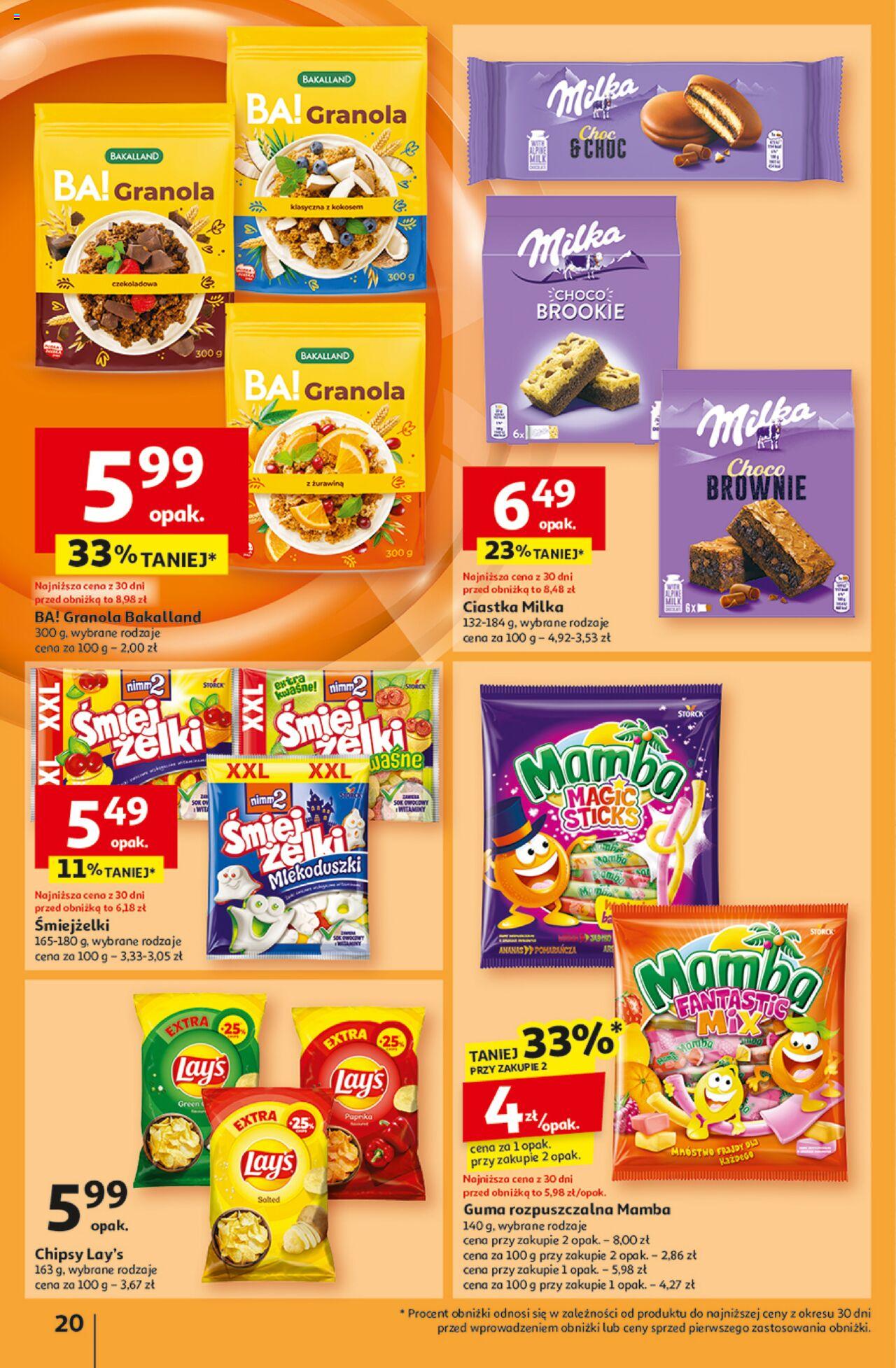 Auchan Pewność Niskich Cen Hipermarket Gazetka ważna od 03.10.2024 do 09.10.2024 strona 22