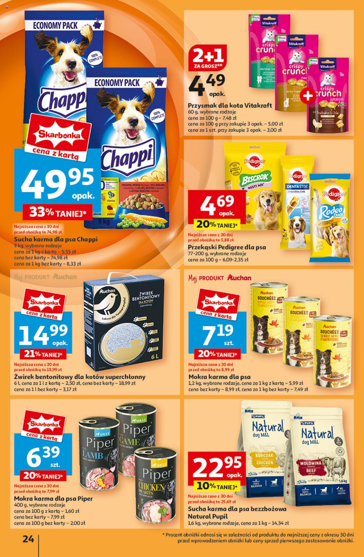 Auchan Pewność Niskich Cen Hipermarket Gazetka ważna od 03.10.2024 do 09.10.2024 strona 26
