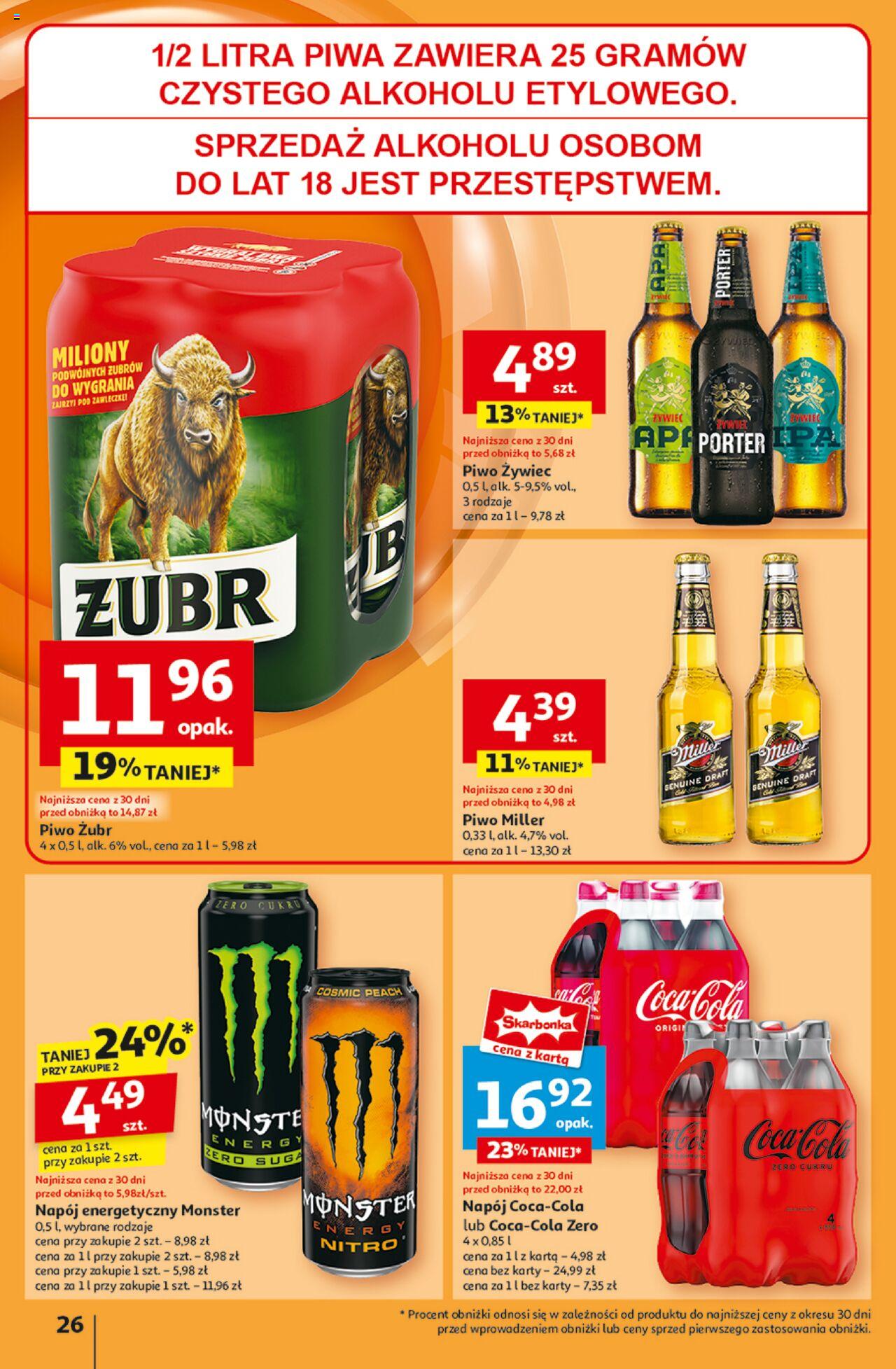 Auchan Pewność Niskich Cen Hipermarket Gazetka ważna od 03.10.2024 do 09.10.2024 strona 28