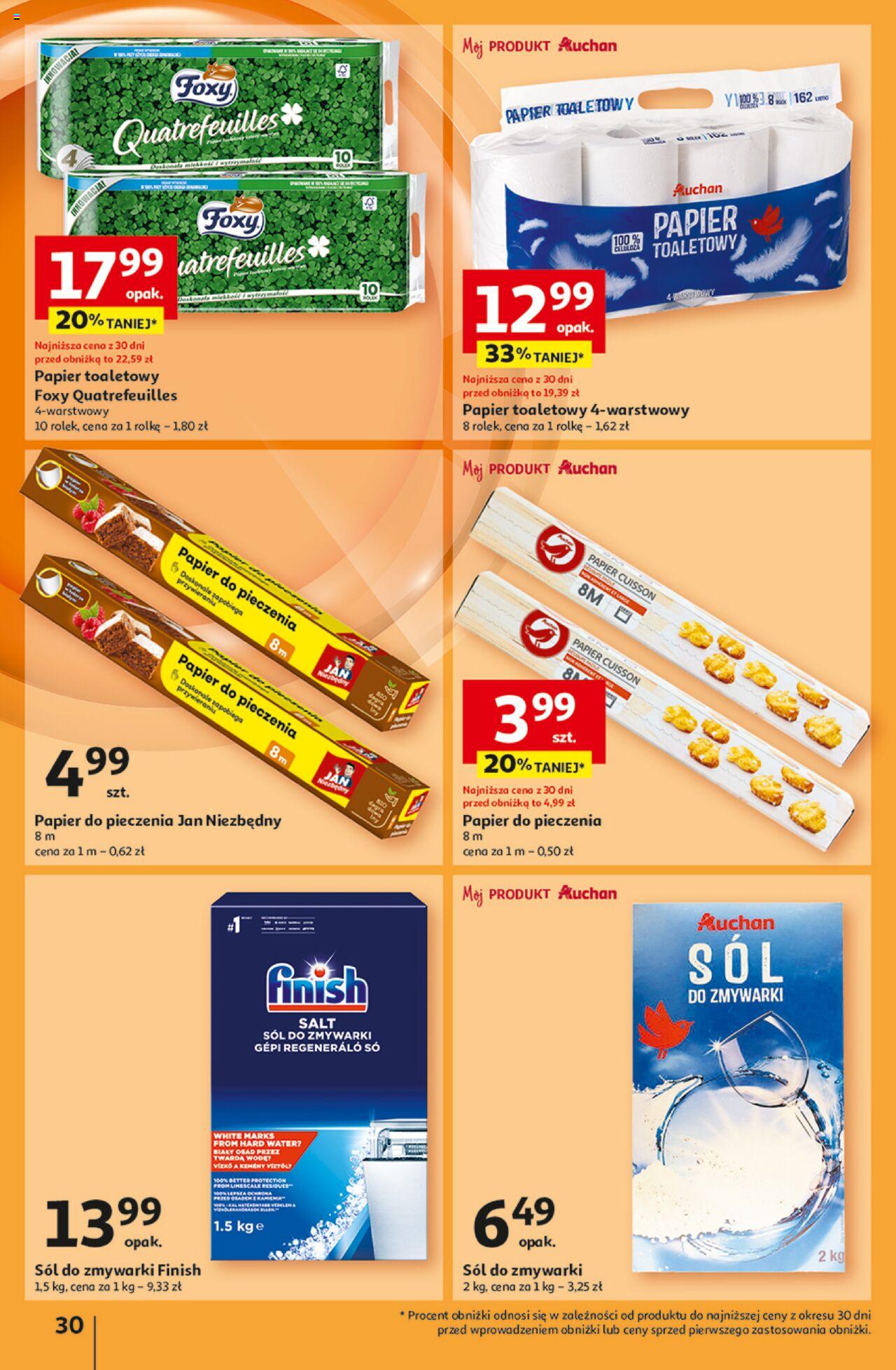 Auchan Pewność Niskich Cen Hipermarket Gazetka ważna od 03.10.2024 do 09.10.2024 strona 32