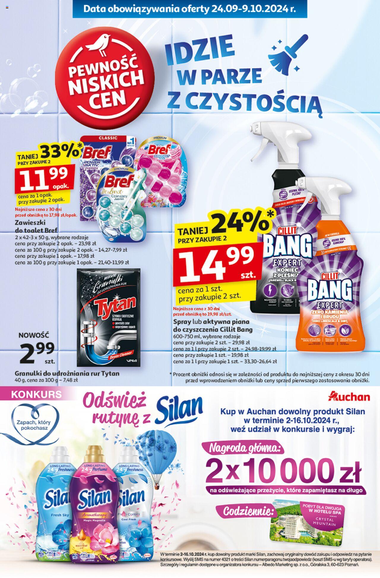 Auchan Pewność Niskich Cen Hipermarket Gazetka ważna od 03.10.2024 do 09.10.2024 strona 34