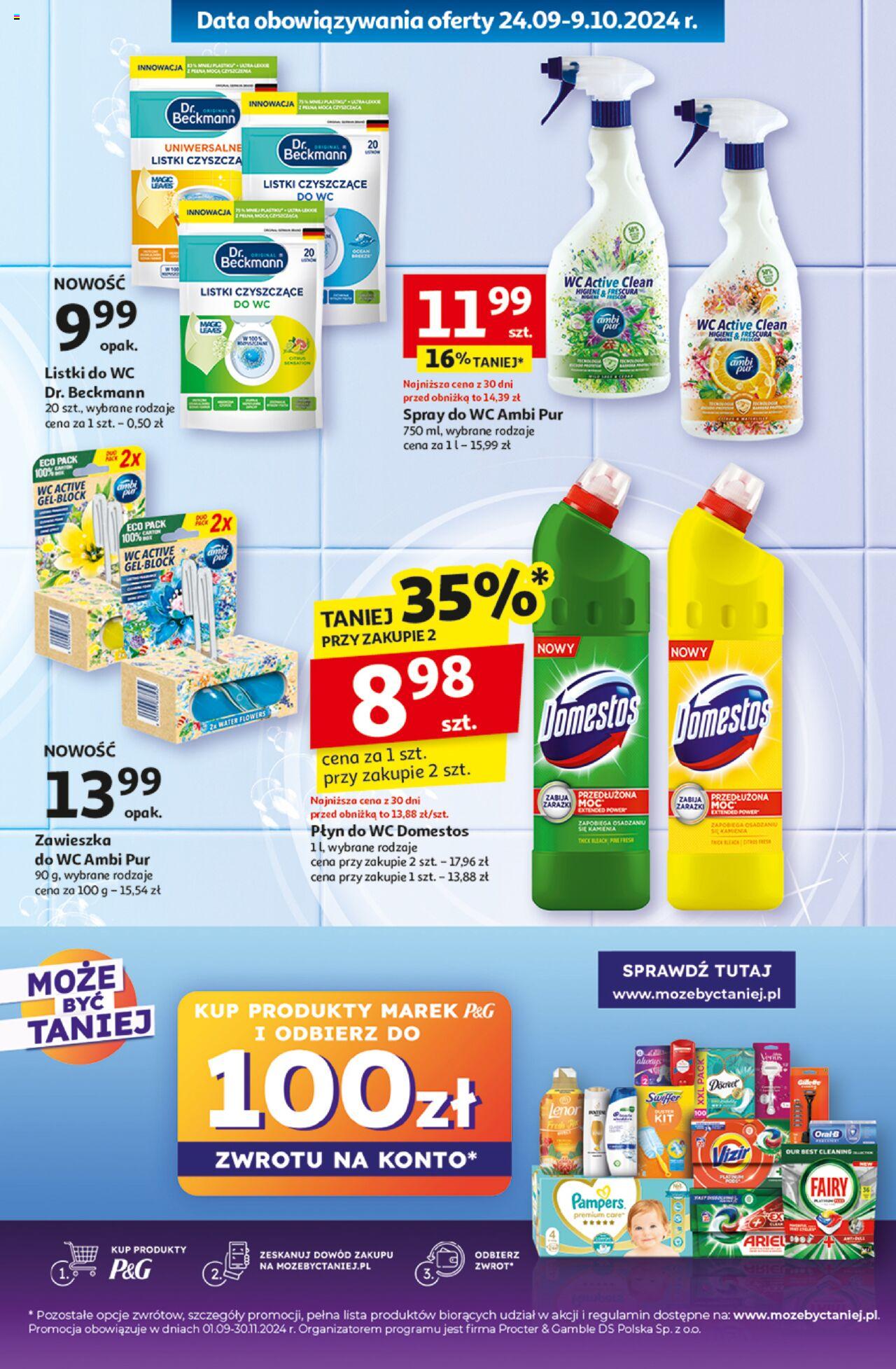 Auchan Pewność Niskich Cen Hipermarket Gazetka ważna od 03.10.2024 do 09.10.2024 strona 35