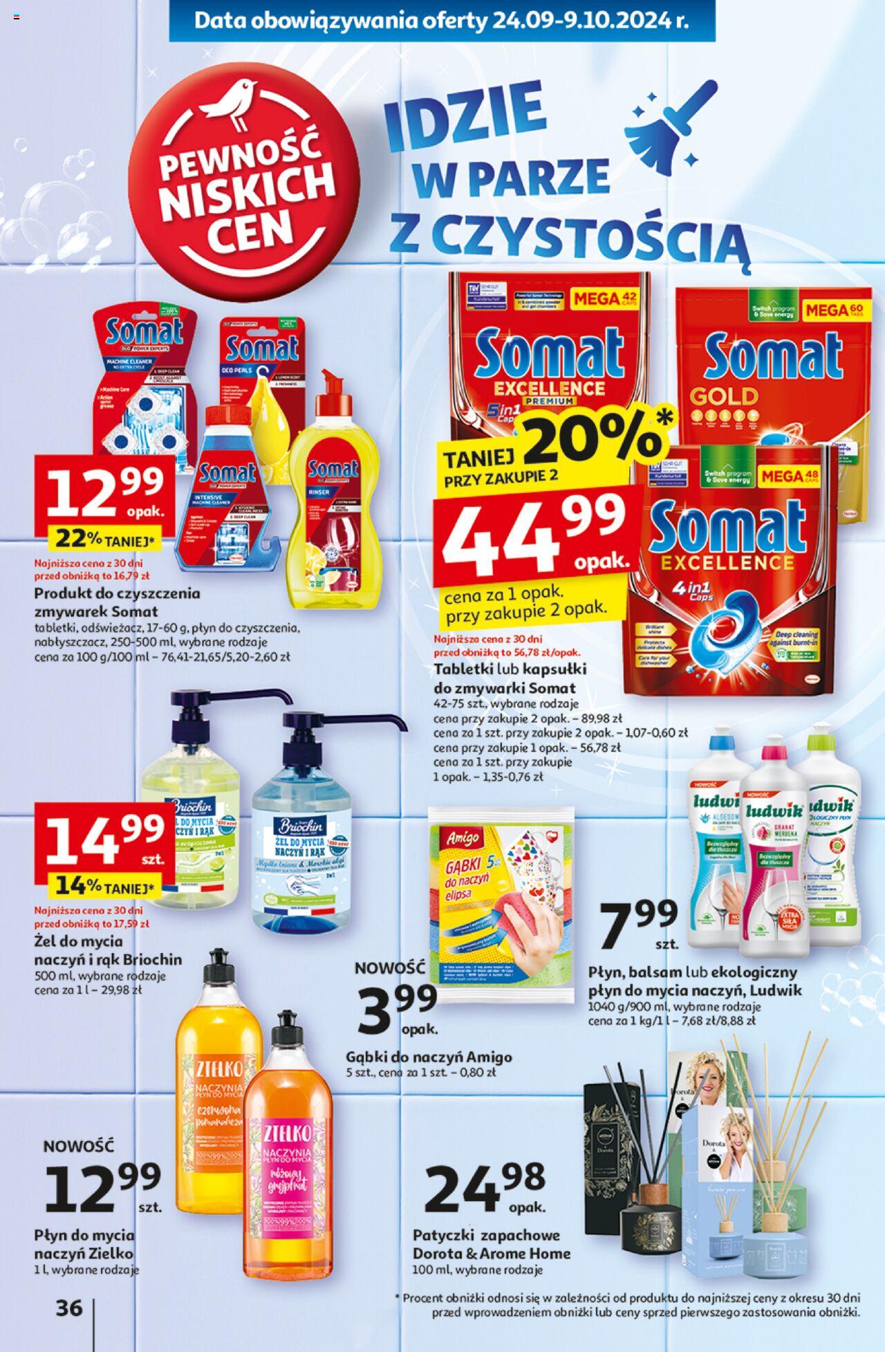 Auchan Pewność Niskich Cen Hipermarket Gazetka ważna od 03.10.2024 do 09.10.2024 strona 38