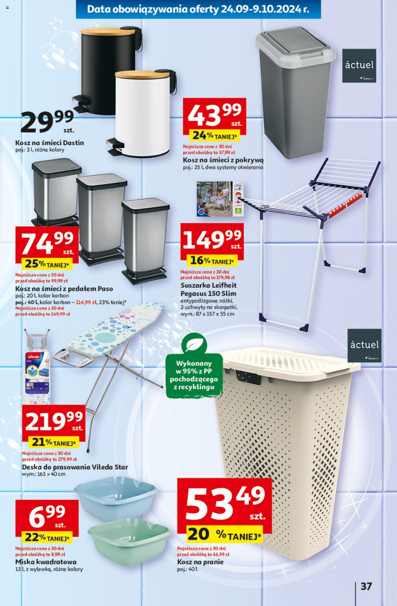 Auchan Pewność Niskich Cen Hipermarket Gazetka ważna od 03.10.2024 do 09.10.2024 strona 39