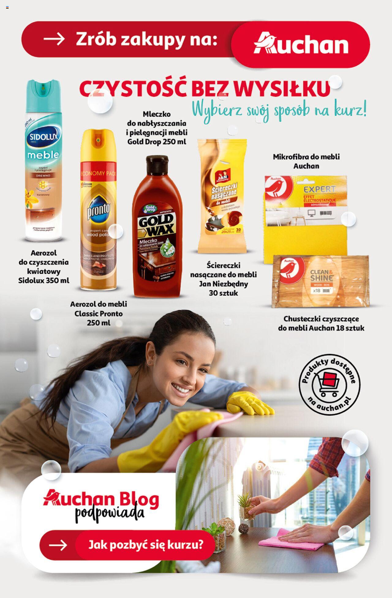 Auchan Pewność Niskich Cen Hipermarket Gazetka ważna od 03.10.2024 do 09.10.2024 strona 40