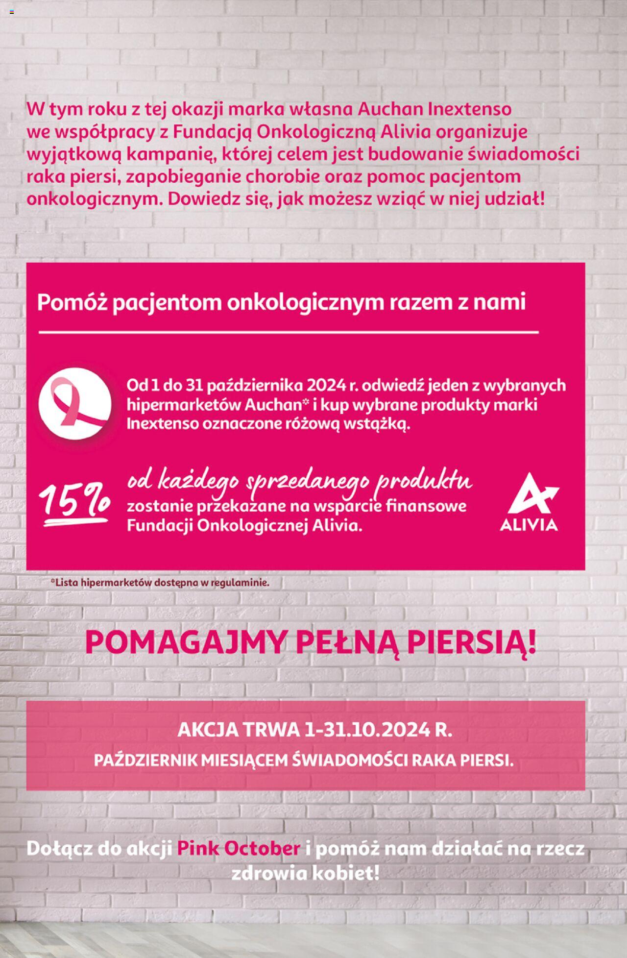Auchan Pewność Niskich Cen Hipermarket Gazetka ważna od 03.10.2024 do 09.10.2024 strona 45
