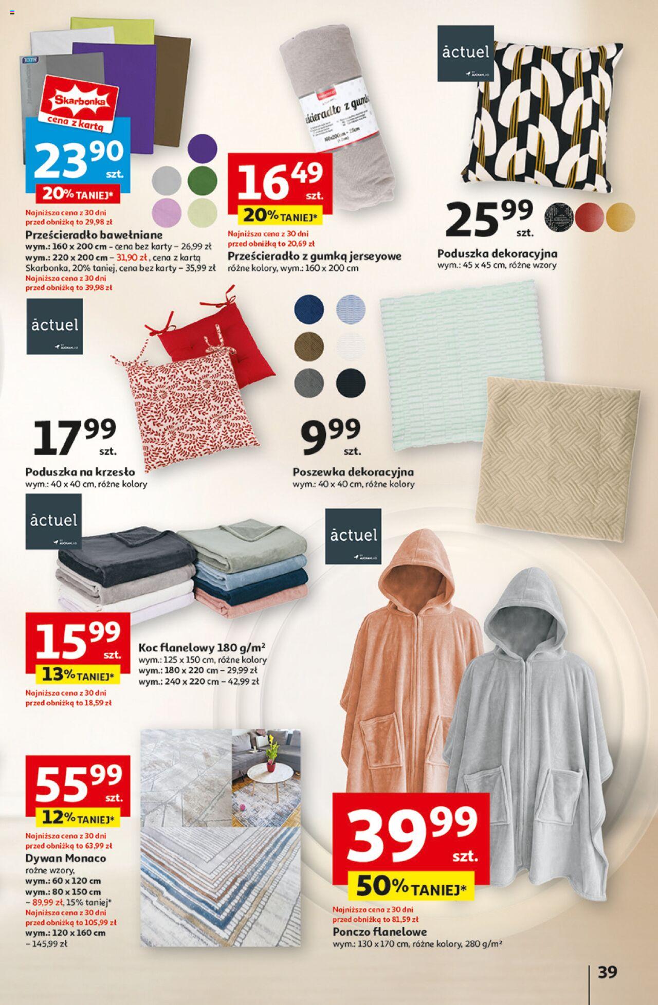 Auchan Pewność Niskich Cen Hipermarket Gazetka ważna od 03.10.2024 do 09.10.2024 strona 47