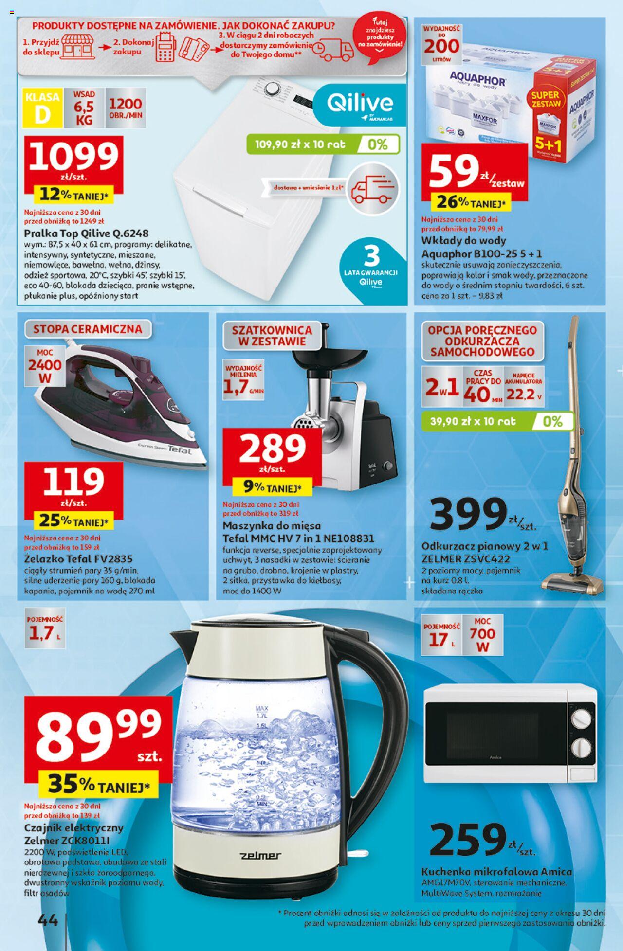 Auchan Pewność Niskich Cen Hipermarket Gazetka ważna od 03.10.2024 do 09.10.2024 strona 52