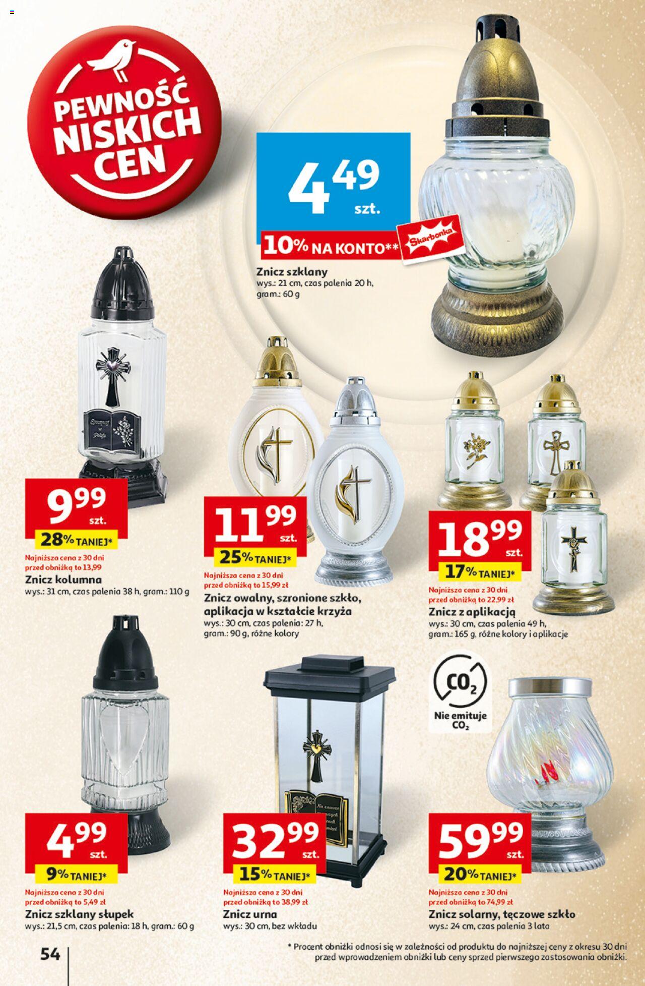 Auchan Pewność Niskich Cen Hipermarket Gazetka ważna od 03.10.2024 do 09.10.2024 strona 62