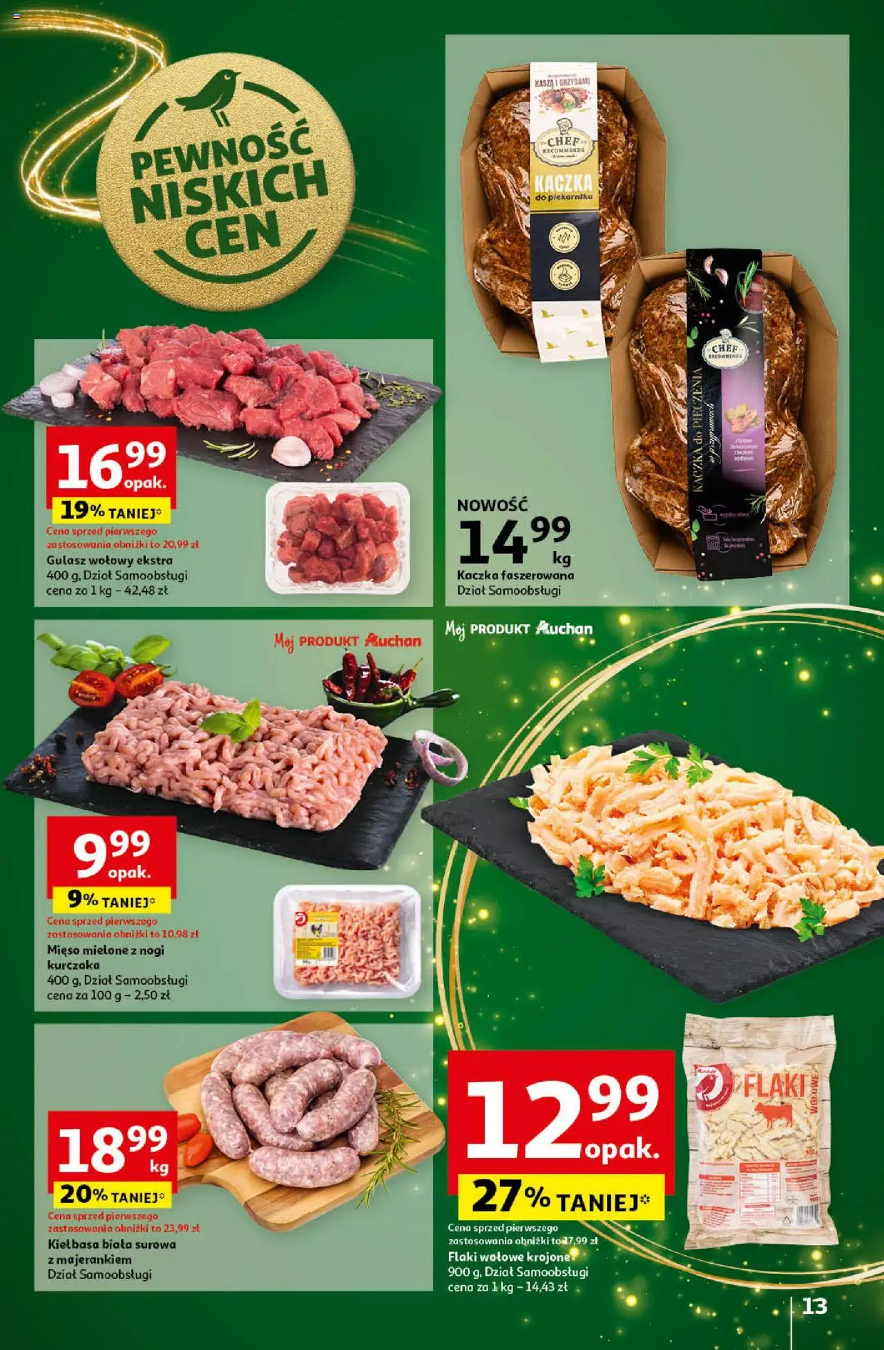 Auchan Pewność Niskich Cen Hipermarket gazetka ważna od 05.12.2024 do 11.12.2024 strona 12