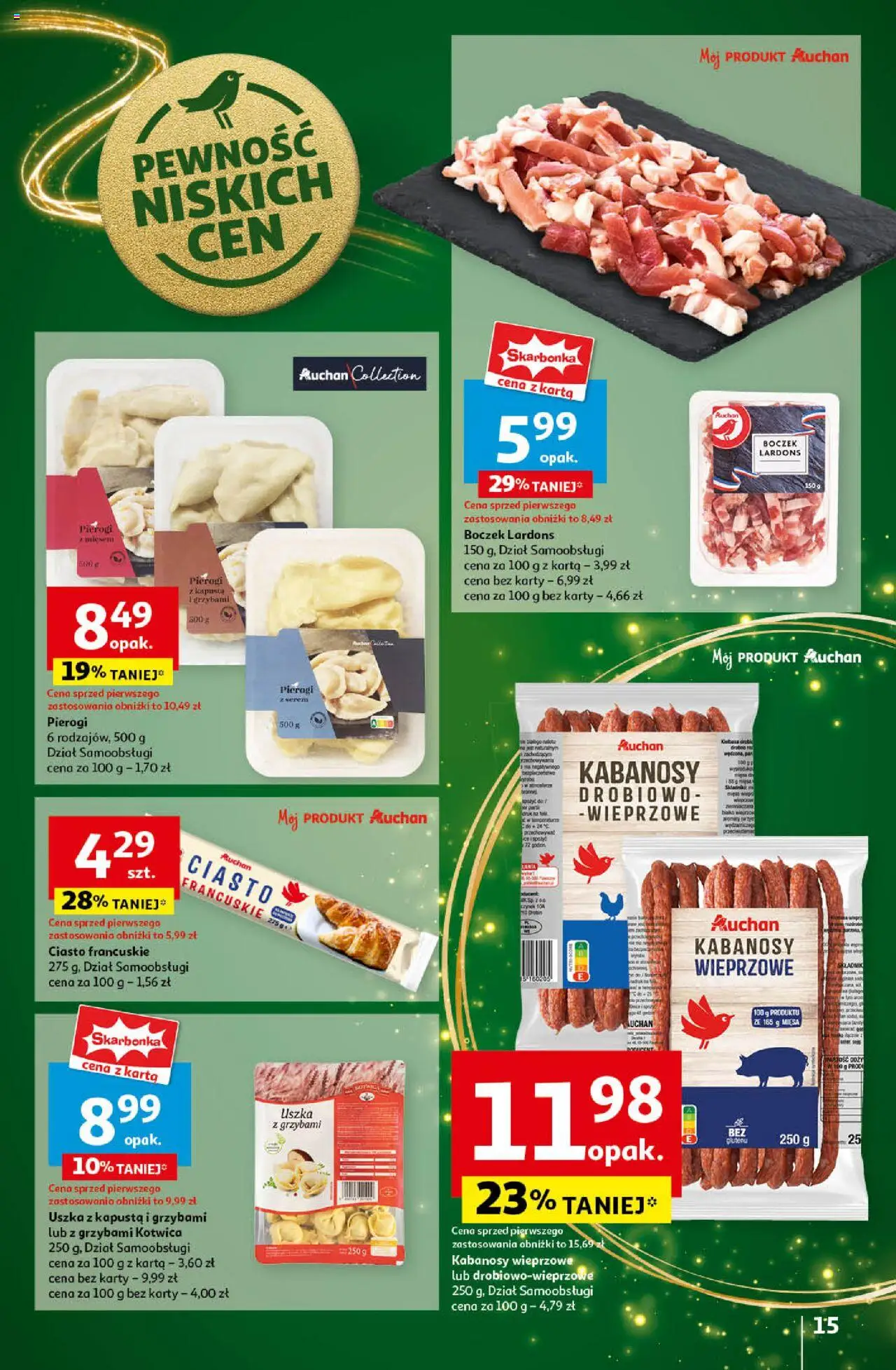 Auchan Pewność Niskich Cen Hipermarket gazetka ważna od 05.12.2024 do 11.12.2024 strona 14