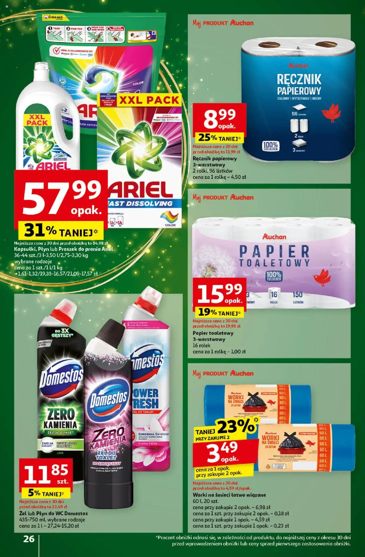 Auchan Pewność Niskich Cen Hipermarket gazetka ważna od 05.12.2024 do 11.12.2024 strona 25