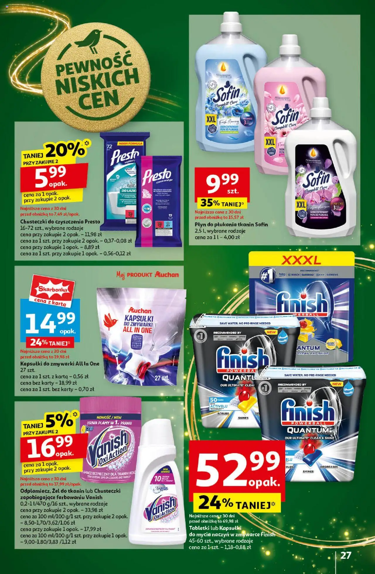Auchan Pewność Niskich Cen Hipermarket gazetka ważna od 05.12.2024 do 11.12.2024 strona 26