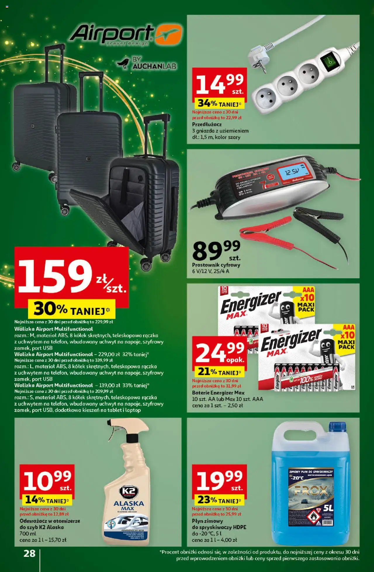 Auchan Pewność Niskich Cen Hipermarket gazetka ważna od 05.12.2024 do 11.12.2024 strona 27