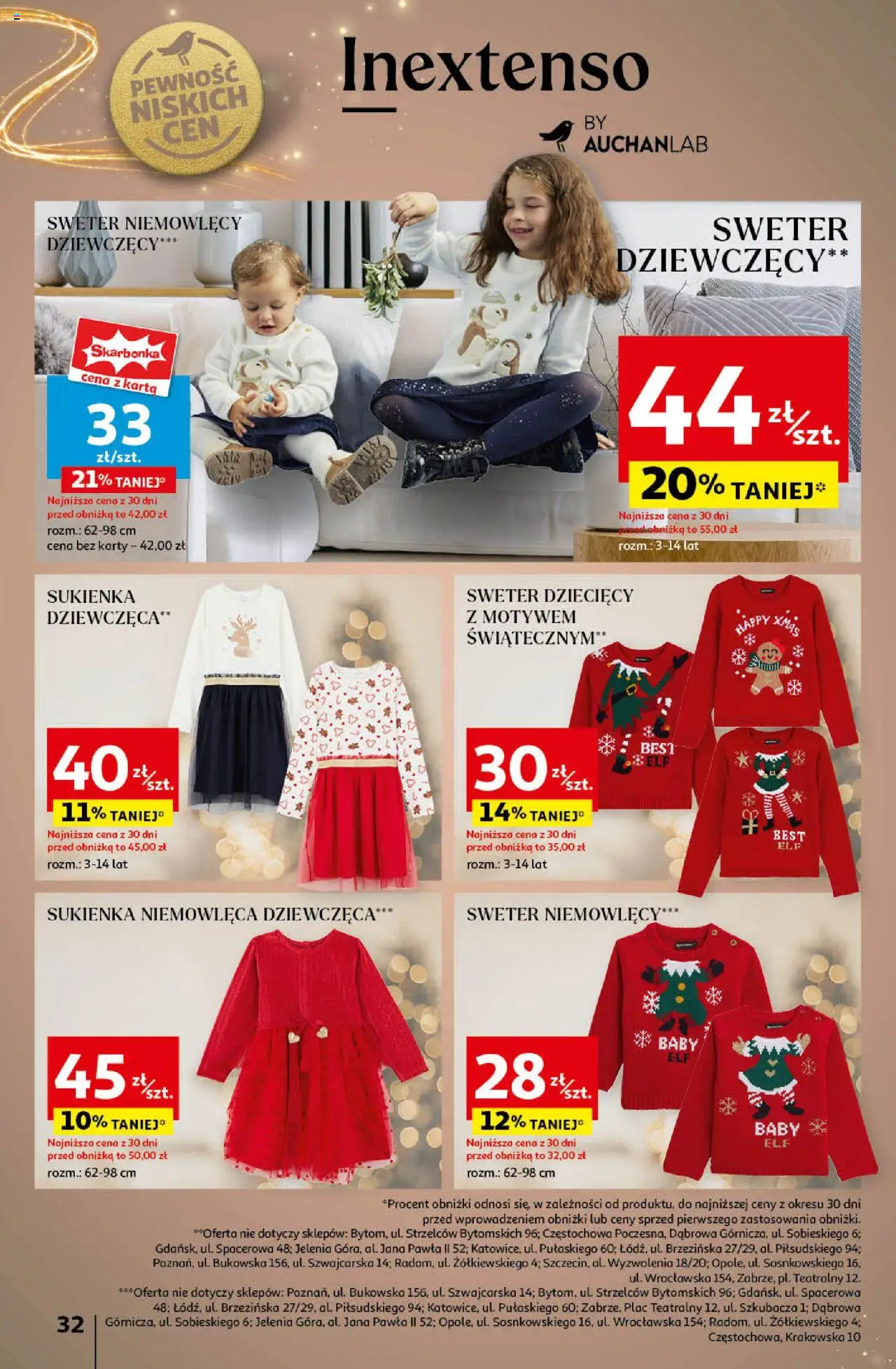 Auchan Pewność Niskich Cen Hipermarket gazetka ważna od 05.12.2024 do 11.12.2024 strona 31