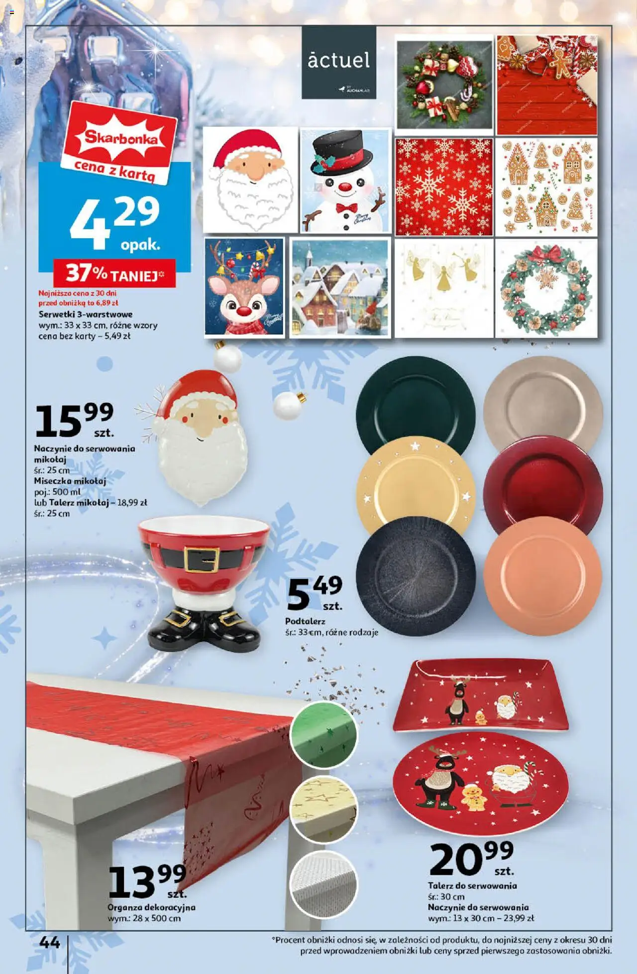 Auchan Pewność Niskich Cen Hipermarket gazetka ważna od 05.12.2024 do 11.12.2024 strona 47
