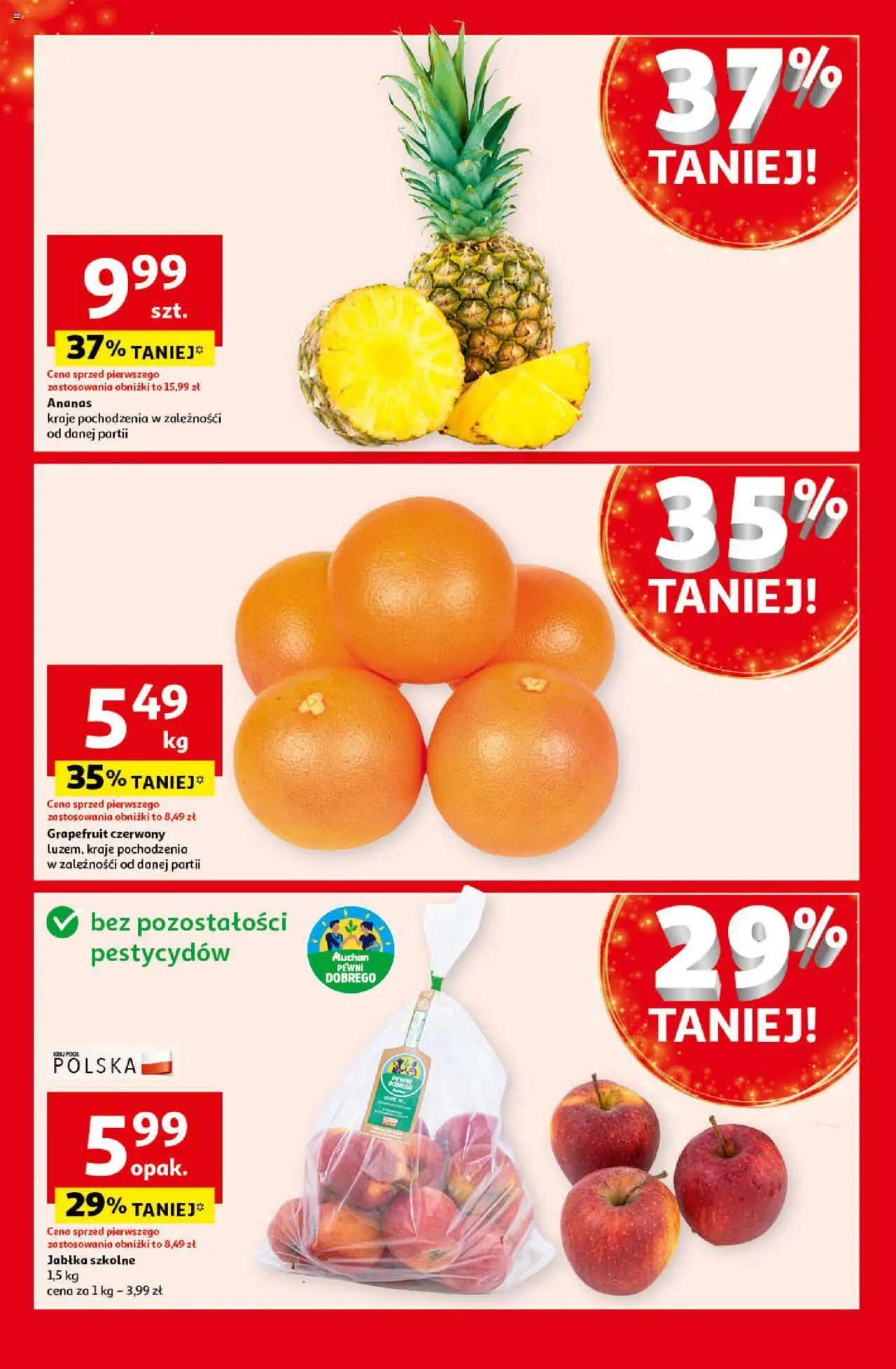 Auchan Pewność Niskich Cen Hipermarket gazetka ważna od 05.12.2024 do 11.12.2024 strona 6