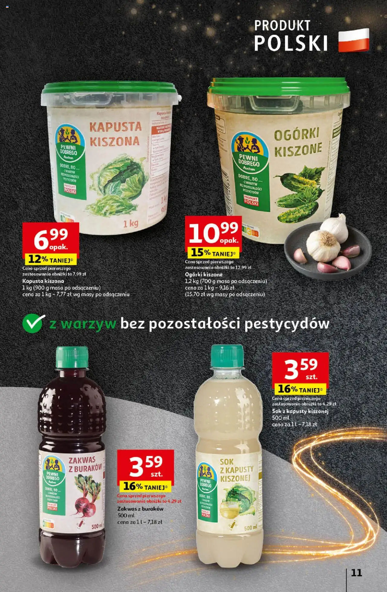 Auchan Pewność Niskich Cen Hipermarket gazetka ważna od 05.12.2024 do 11.12.2024 strona 10