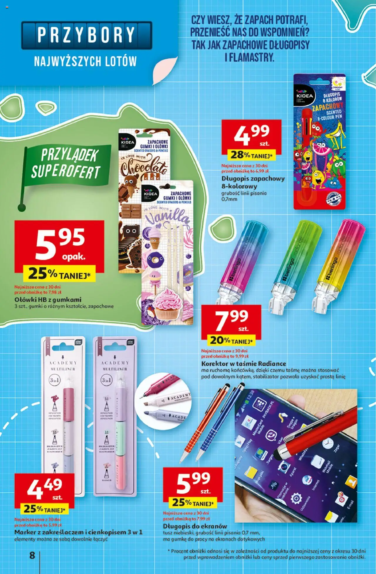 Auchan Pewność niskich cen Hipermarket Gazetka ważna od 07.08.2025 do 13.08.2025 strona 8