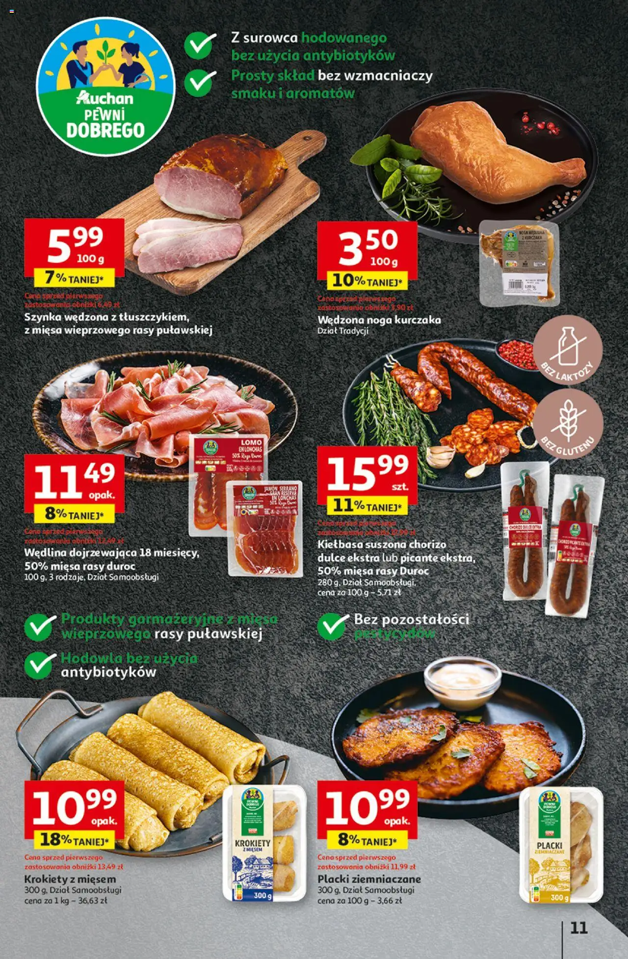 Auchan Pewność Niskich Cen Hipermarket  Gazetka ważna od 07.11.2024 do 13.11.2024 strona 13
