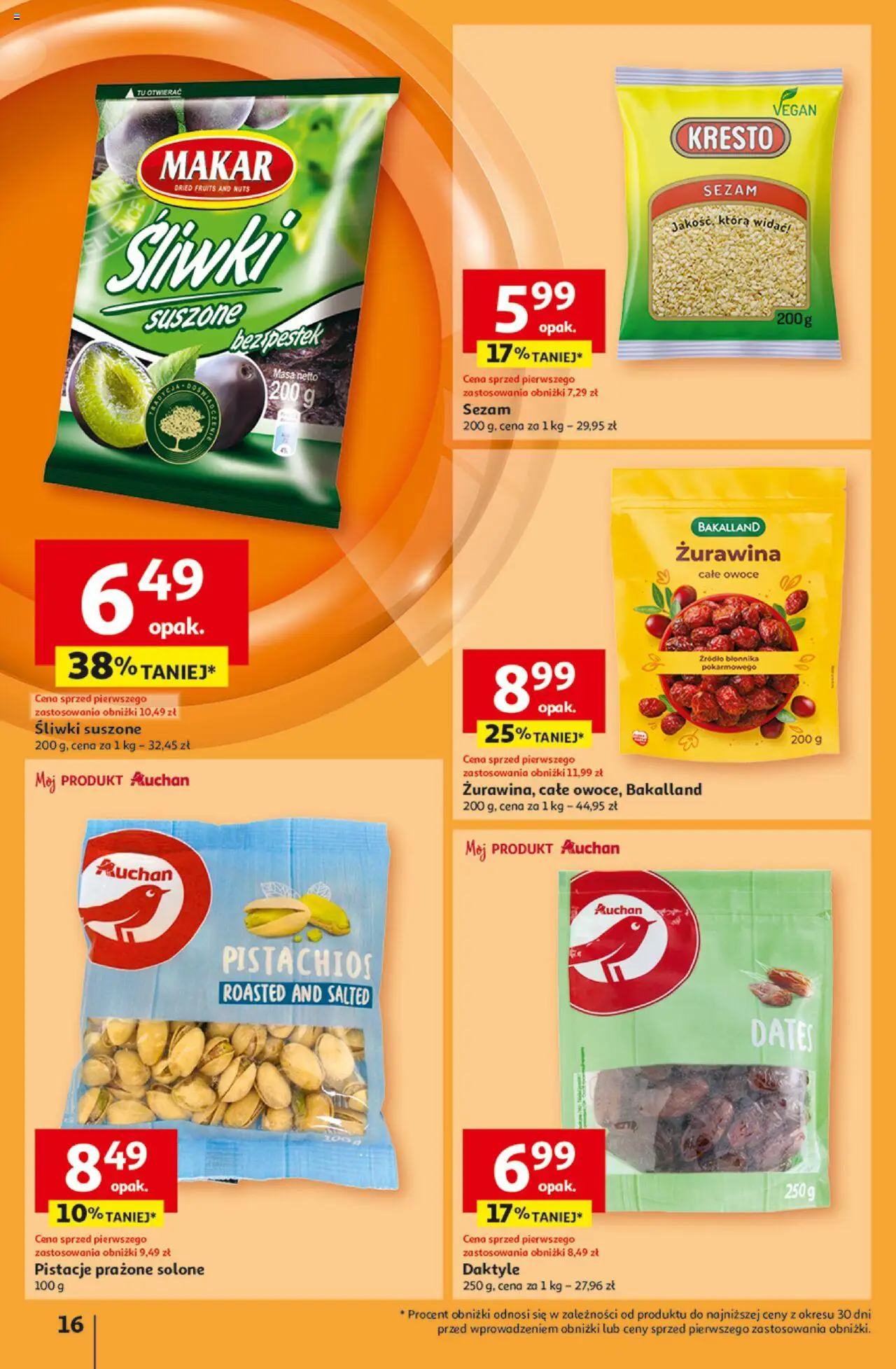 Auchan Pewność Niskich Cen Hipermarket  Gazetka ważna od 07.11.2024 do 13.11.2024 strona 18