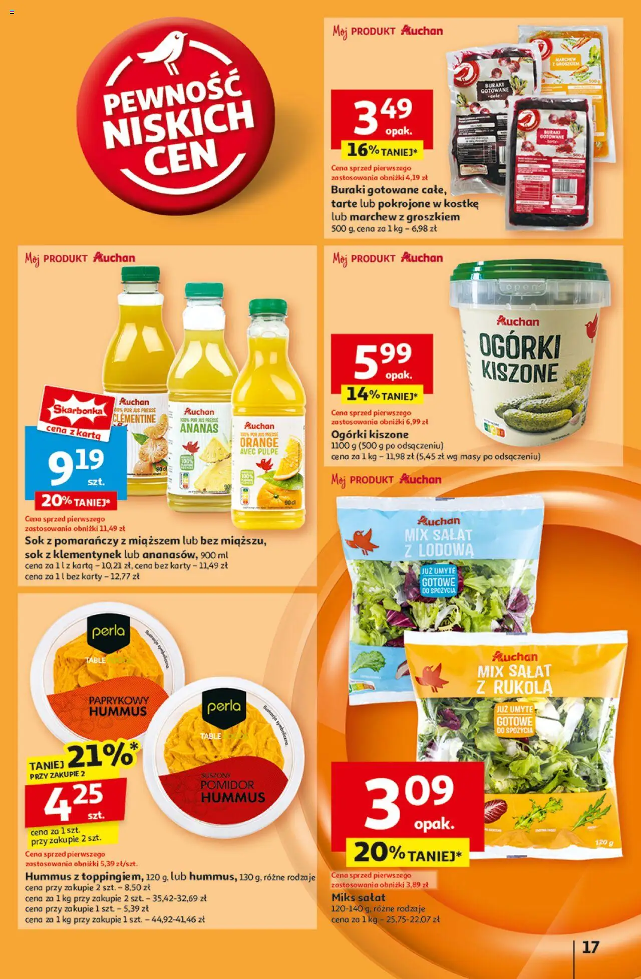 Auchan Pewność Niskich Cen Hipermarket  Gazetka ważna od 07.11.2024 do 13.11.2024 strona 19