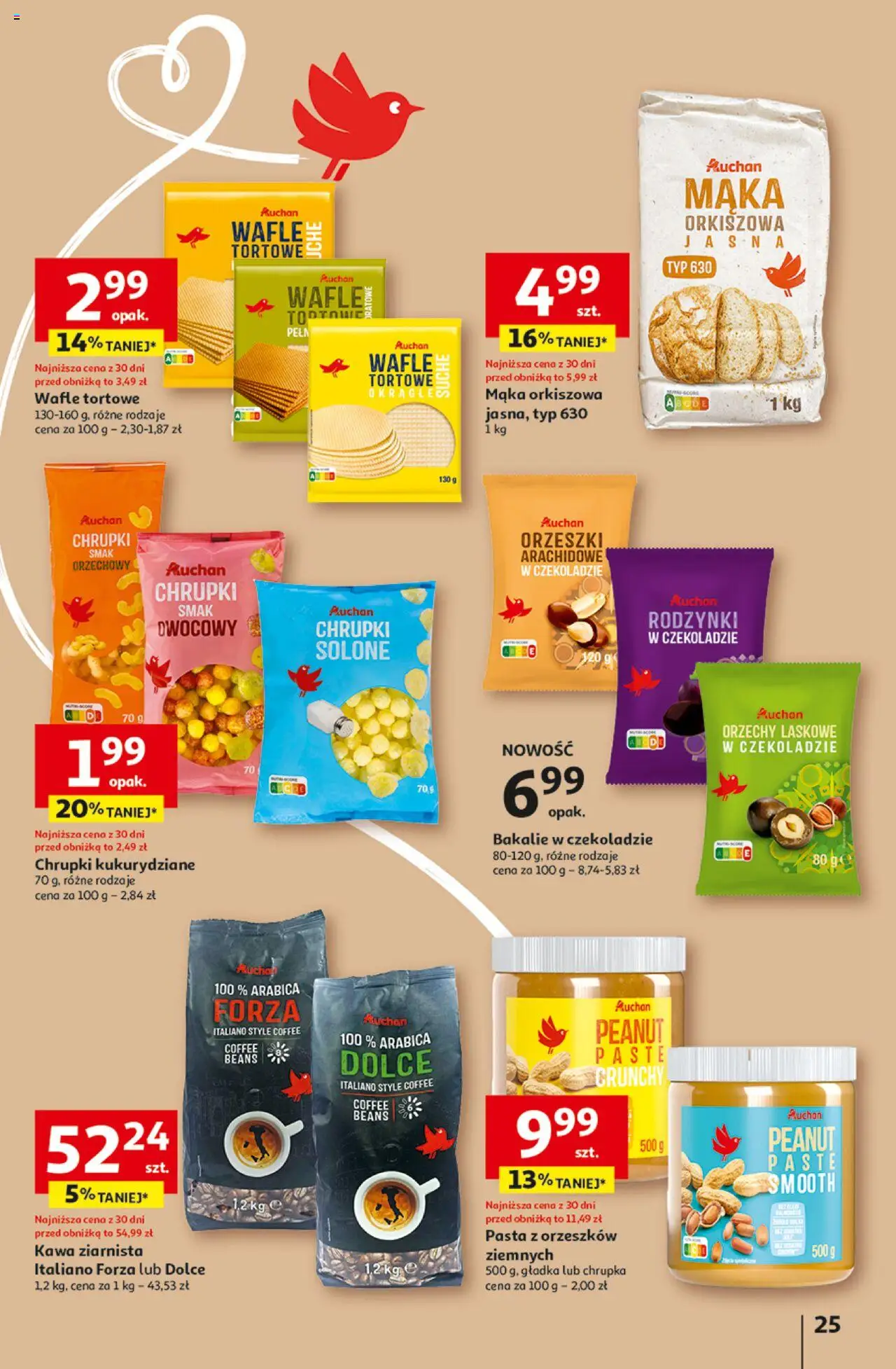 Auchan Pewność Niskich Cen Hipermarket  Gazetka ważna od 07.11.2024 do 13.11.2024 strona 26