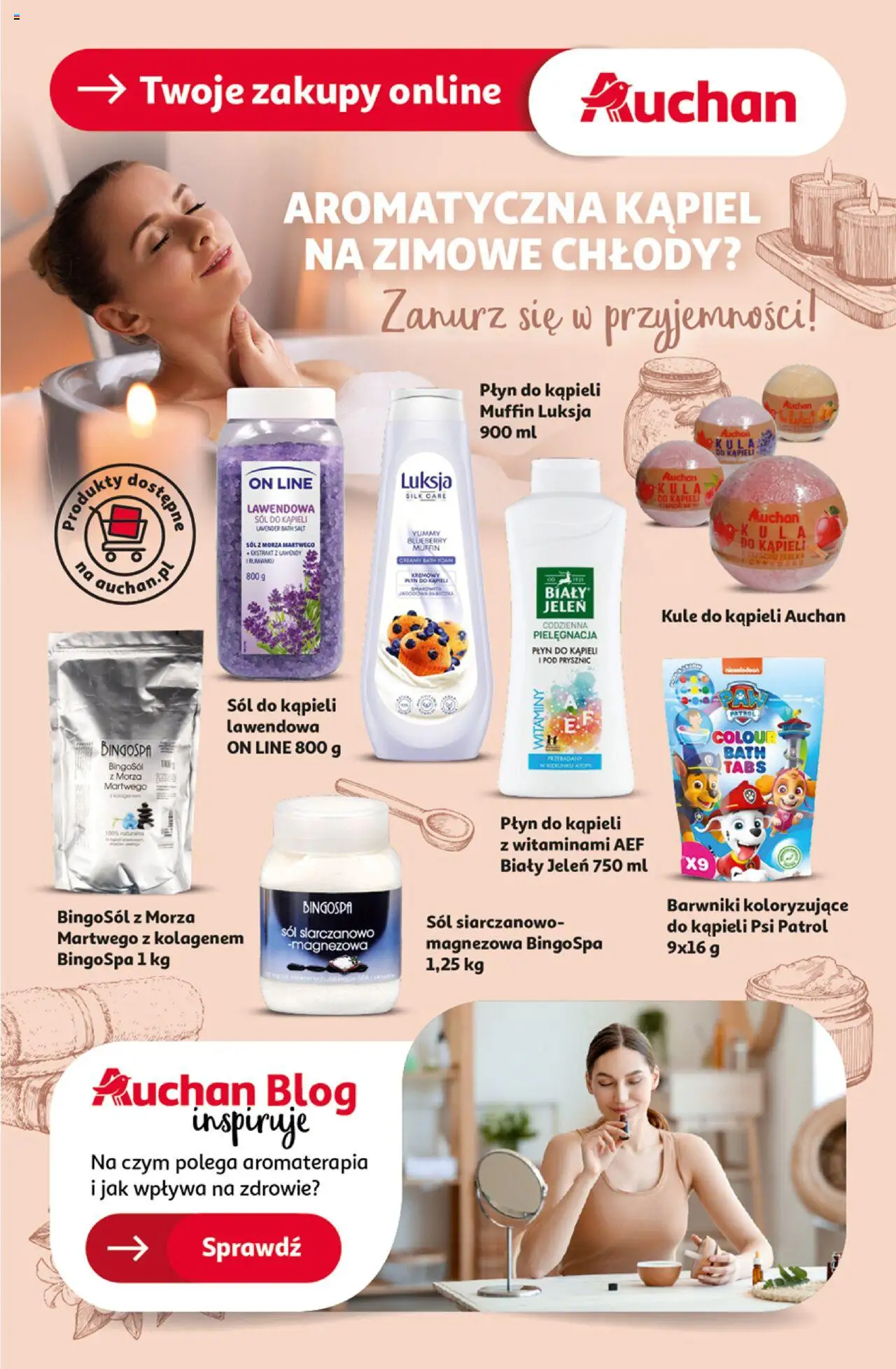Auchan Pewność Niskich Cen Hipermarket  Gazetka ważna od 07.11.2024 do 13.11.2024 strona 40