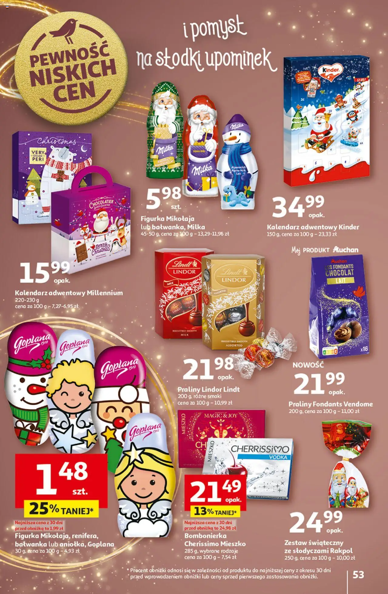 Auchan Pewność Niskich Cen Hipermarket  Gazetka ważna od 07.11.2024 do 13.11.2024 strona 54