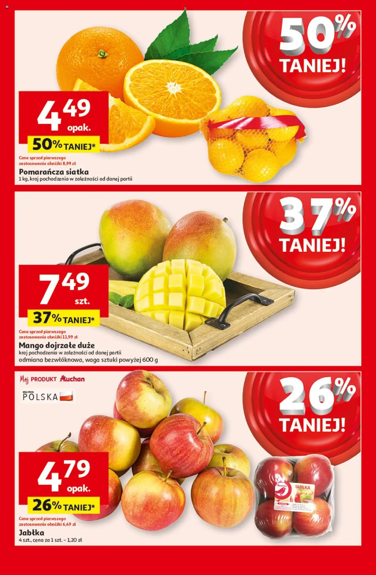 Auchan Pewność Niskich Cen Hipermarket  Gazetka ważna od 07.11.2024 do 13.11.2024 strona 9