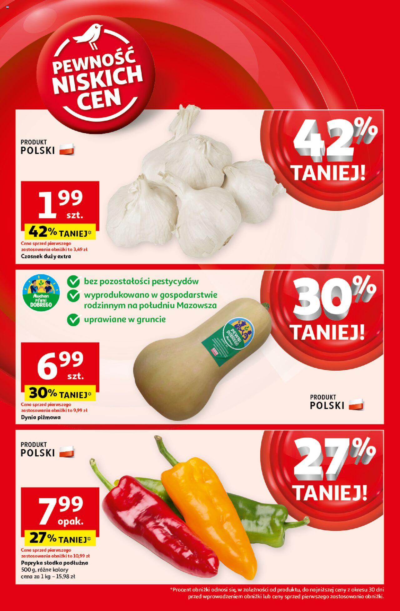 Auchan Pewność Niskich Cen Hipermarket Gazetka ważna od 10.10.2024 do 16.10.2024 strona 12