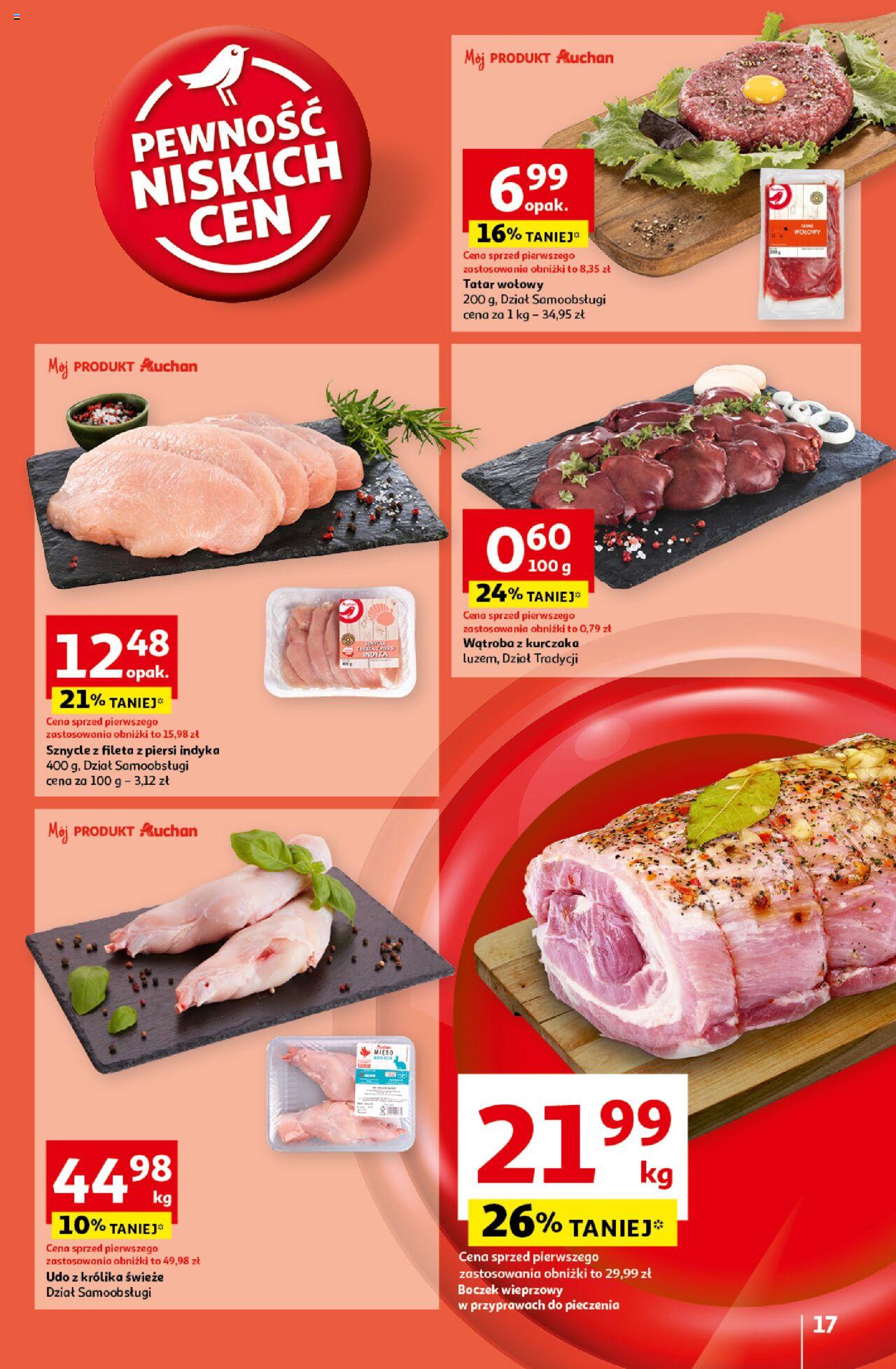 Auchan Pewność Niskich Cen Hipermarket Gazetka ważna od 10.10.2024 do 16.10.2024 strona 19