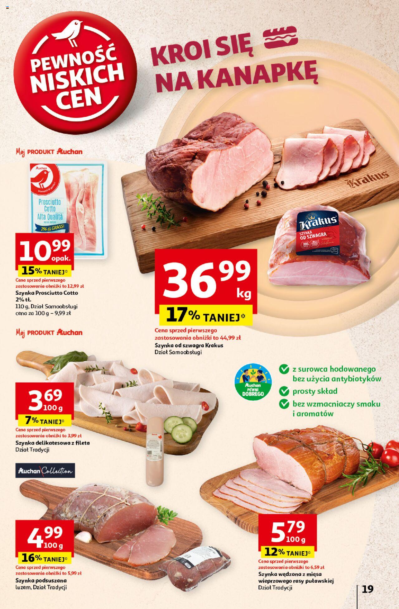 Auchan Pewność Niskich Cen Hipermarket Gazetka ważna od 10.10.2024 do 16.10.2024 strona 21