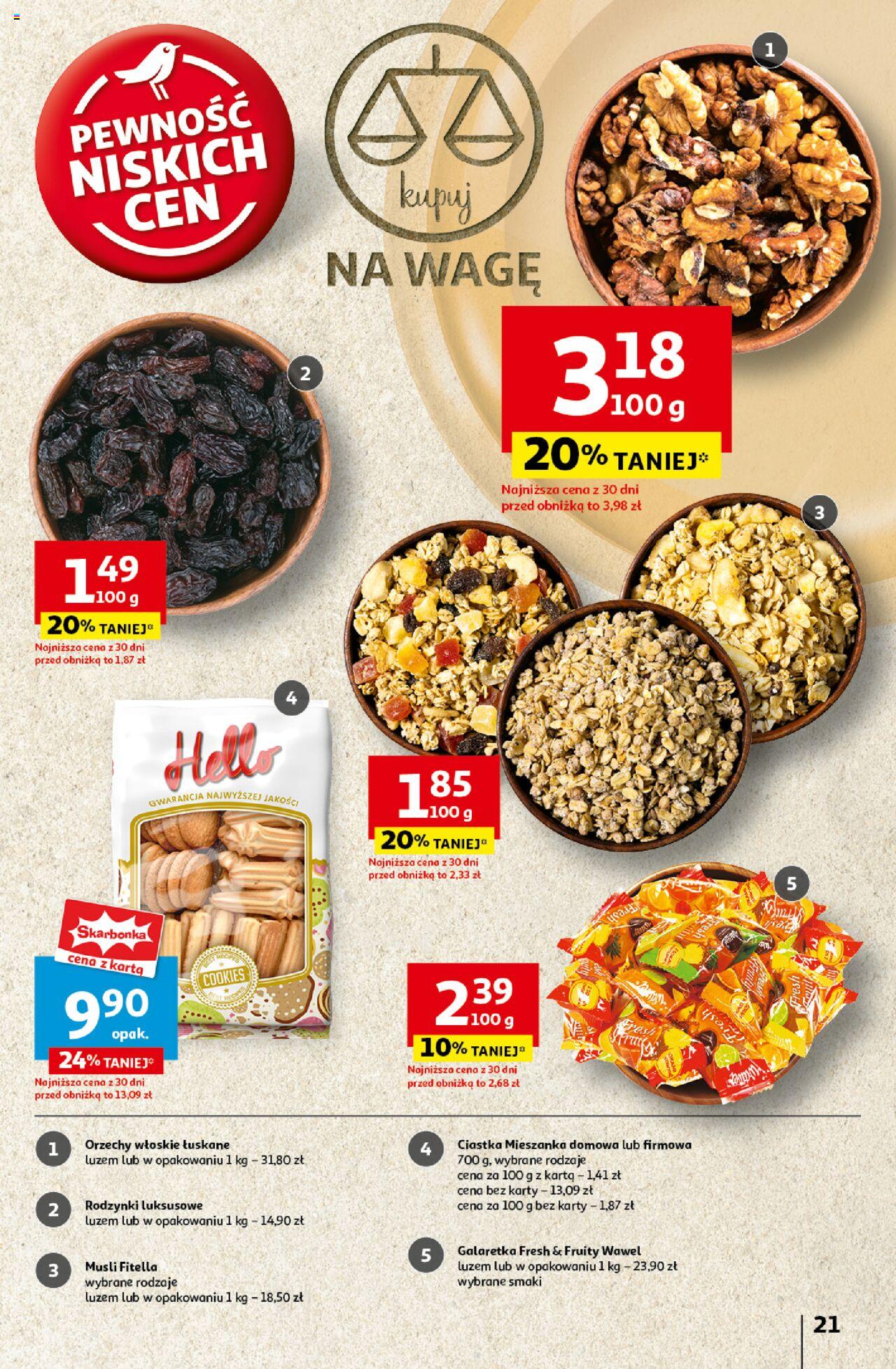 Auchan Pewność Niskich Cen Hipermarket Gazetka ważna od 10.10.2024 do 16.10.2024 strona 23