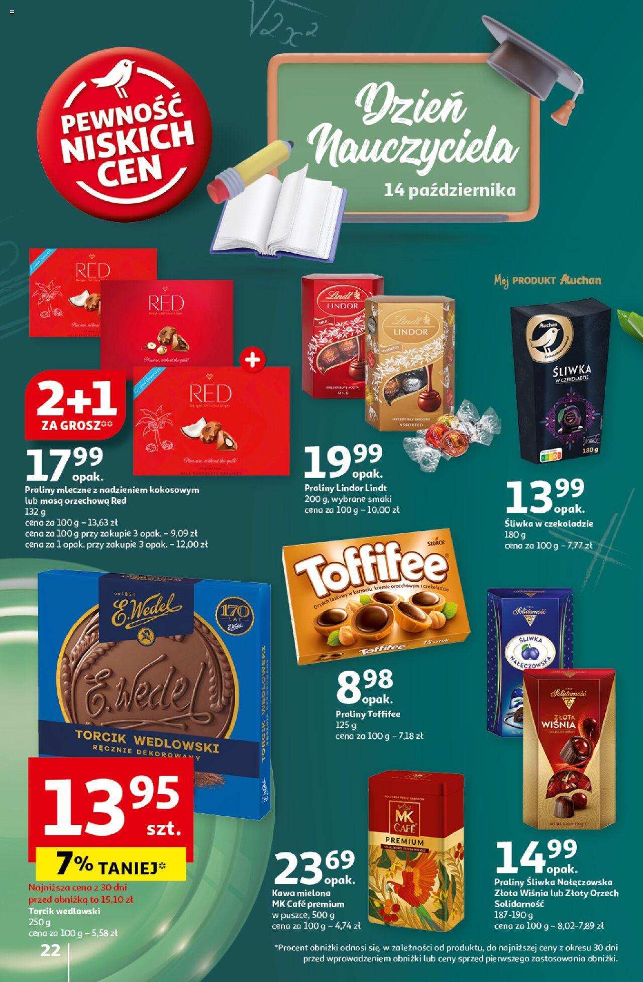 Auchan Pewność Niskich Cen Hipermarket Gazetka ważna od 10.10.2024 do 16.10.2024 strona 24