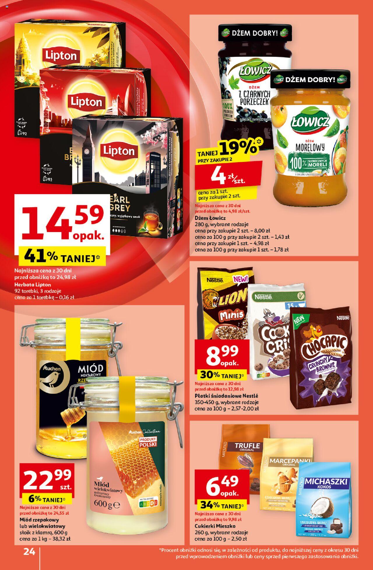 Auchan Pewność Niskich Cen Hipermarket Gazetka ważna od 10.10.2024 do 16.10.2024 strona 26