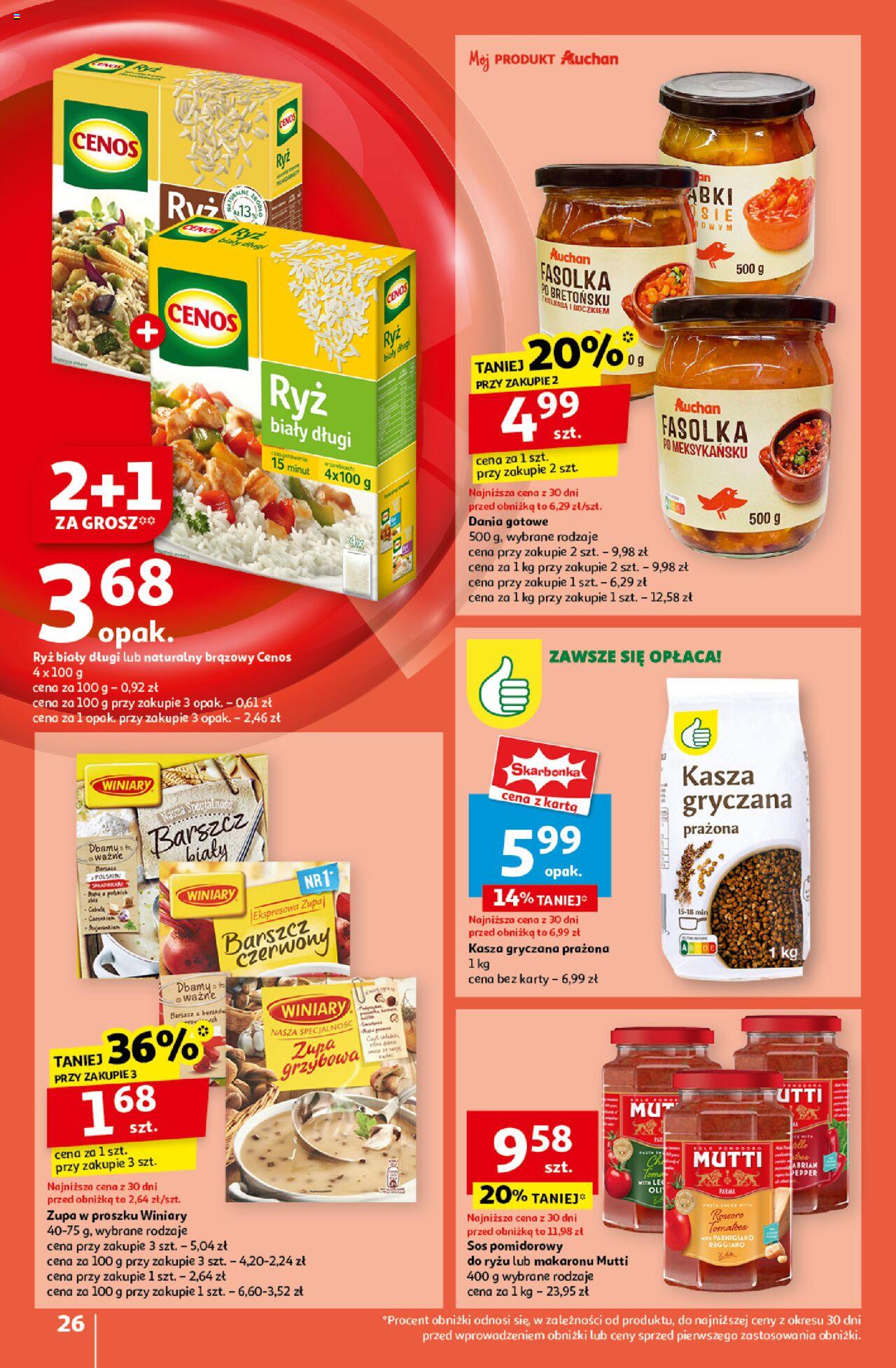Auchan Pewność Niskich Cen Hipermarket Gazetka ważna od 10.10.2024 do 16.10.2024 strona 28
