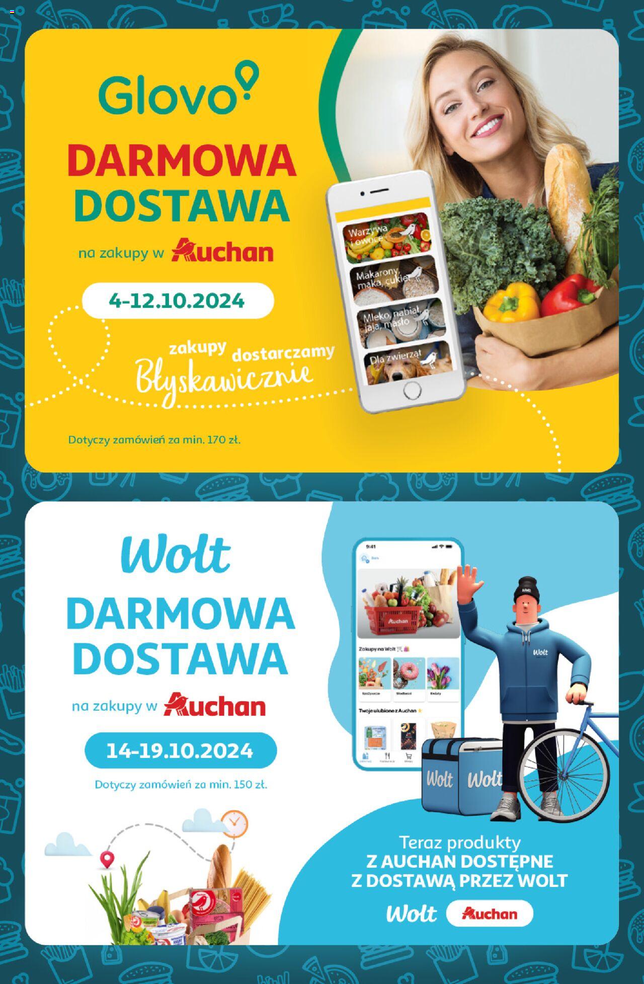 Auchan Pewność Niskich Cen Hipermarket Gazetka ważna od 10.10.2024 do 16.10.2024 strona 36